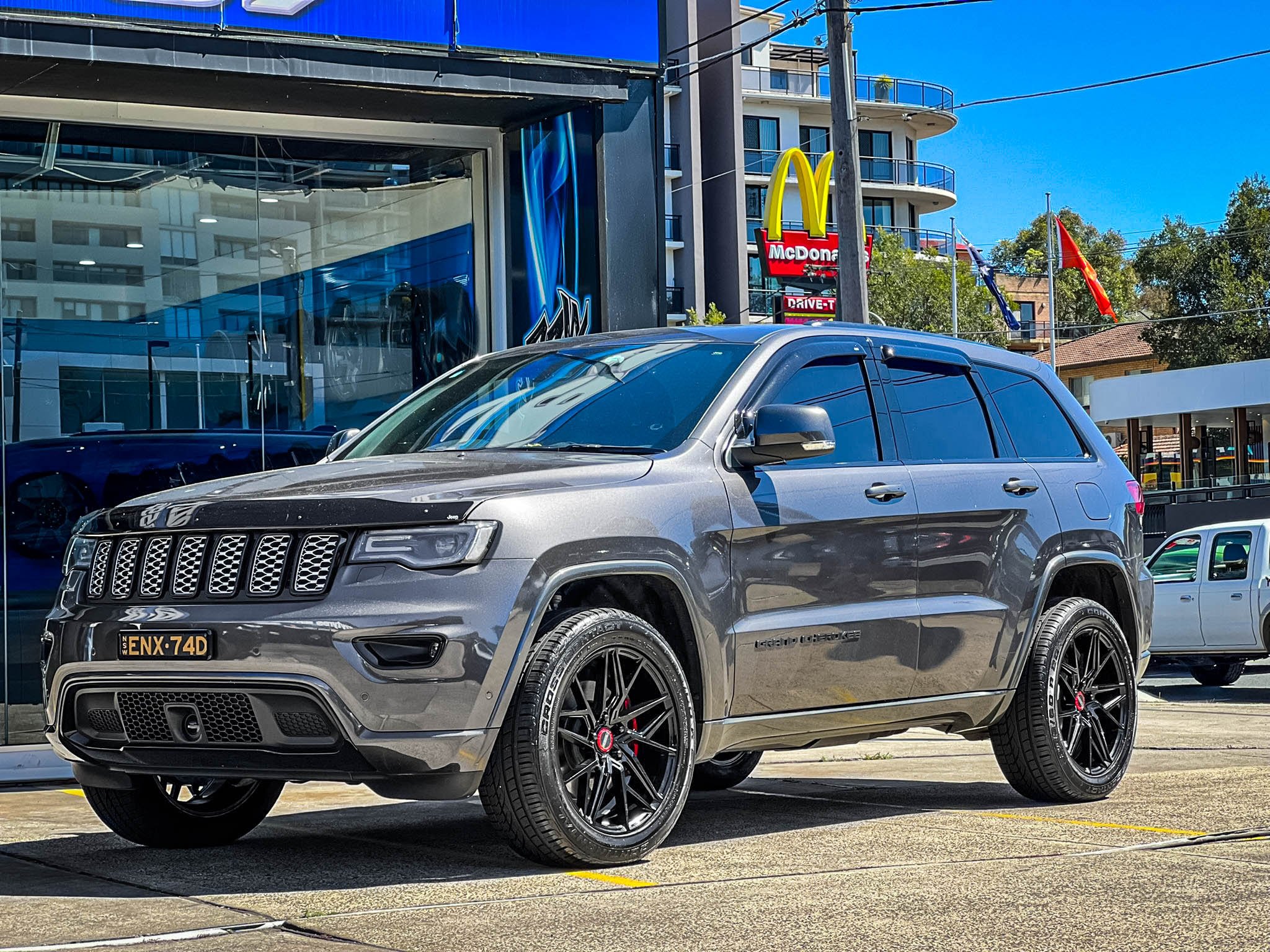 JEEP GRAND CHEROKEE HUSSLA JACQUES GLOSS BLACK Wheel 10103