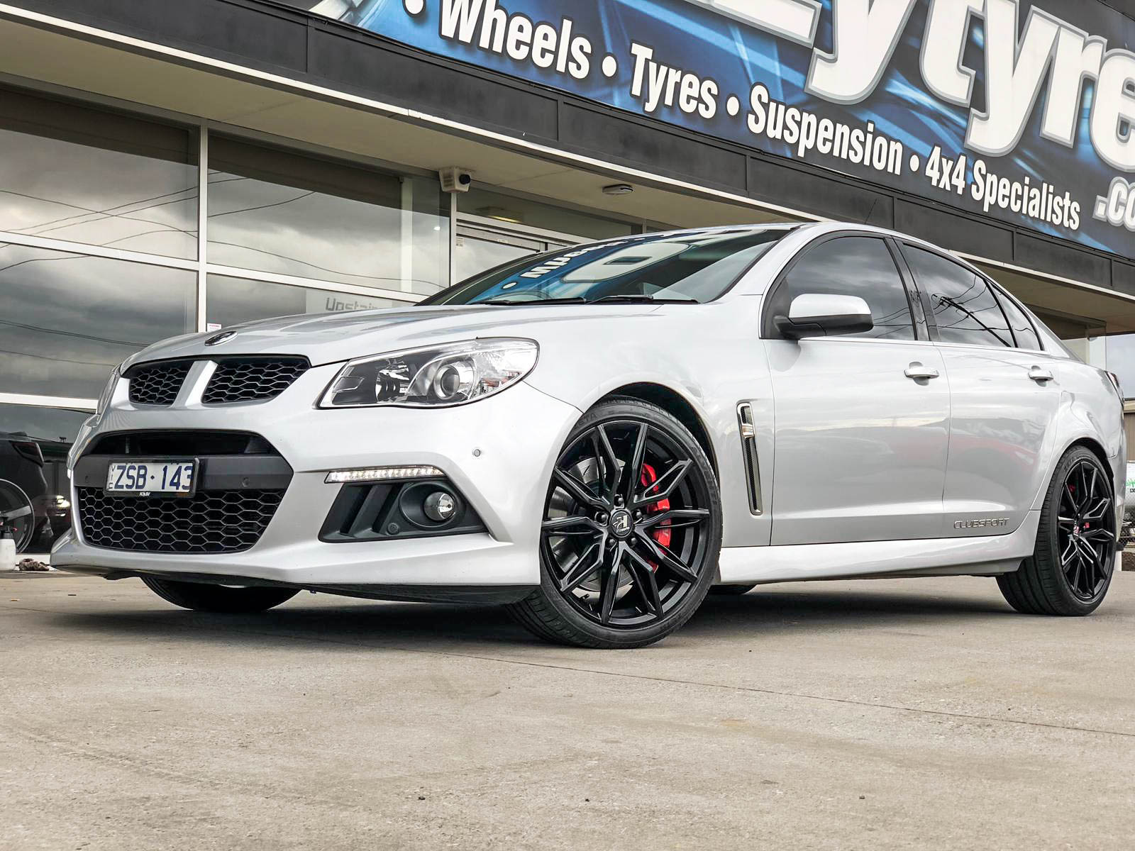 Holden Hsv Clubsport Hussla Medusa Matte Black