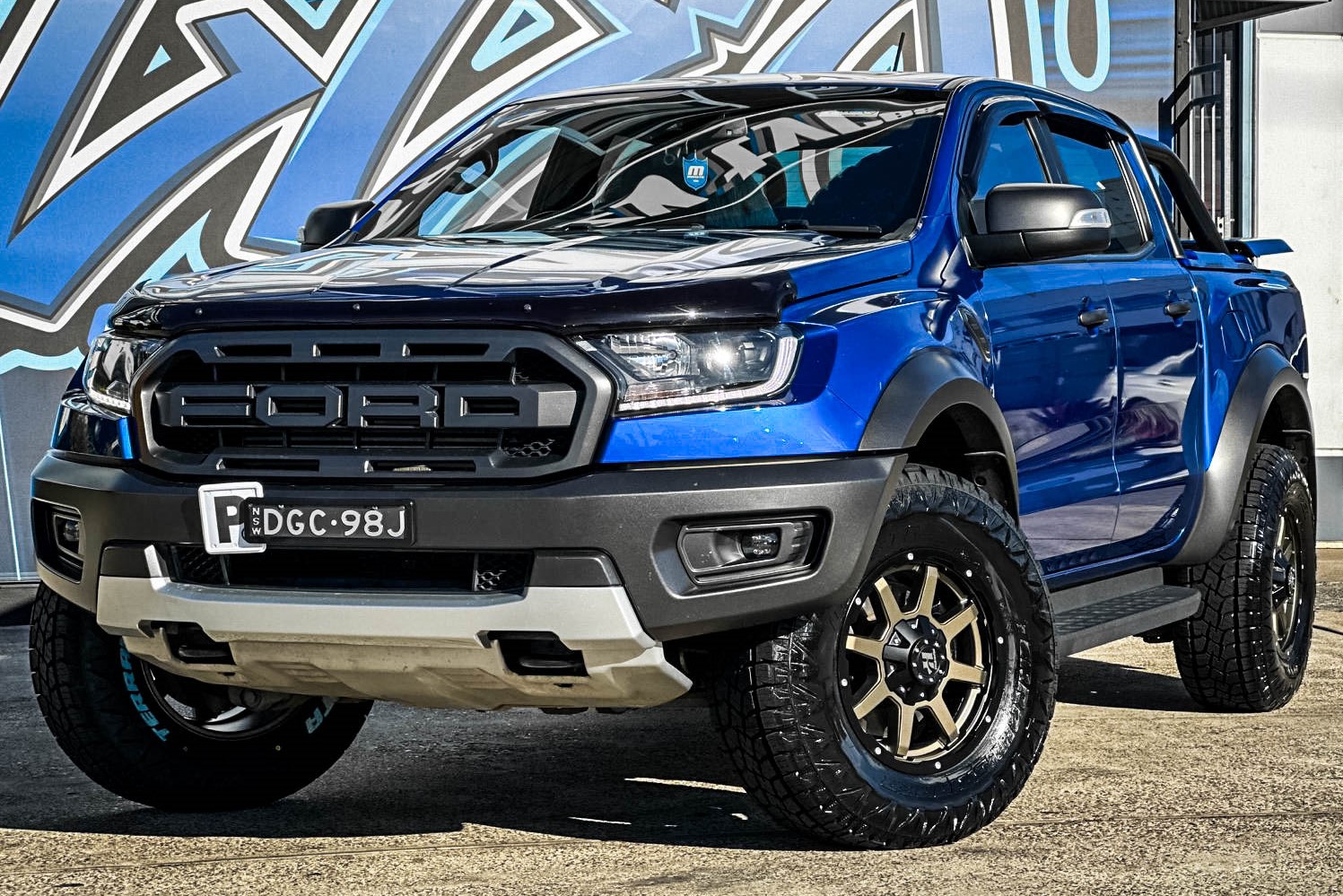 FORD RANGER HUSSLA STEALTH MATTE BRONZE BLACK LIP MILLED DIMPLES Wheel