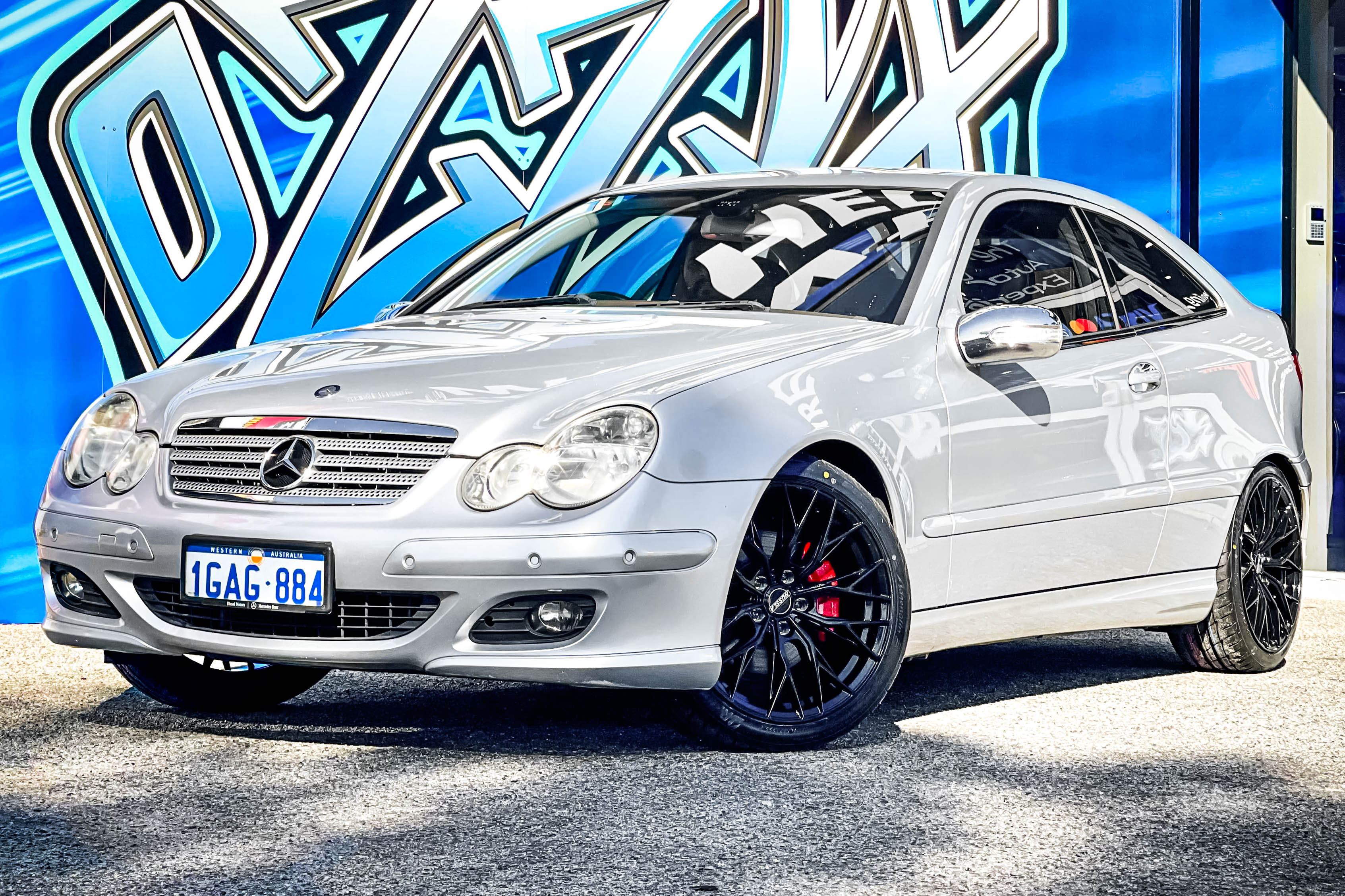 MERCEDES BENZ C CLASS HUSSLA RIZZ GLOSS BLACK Wheel 16301