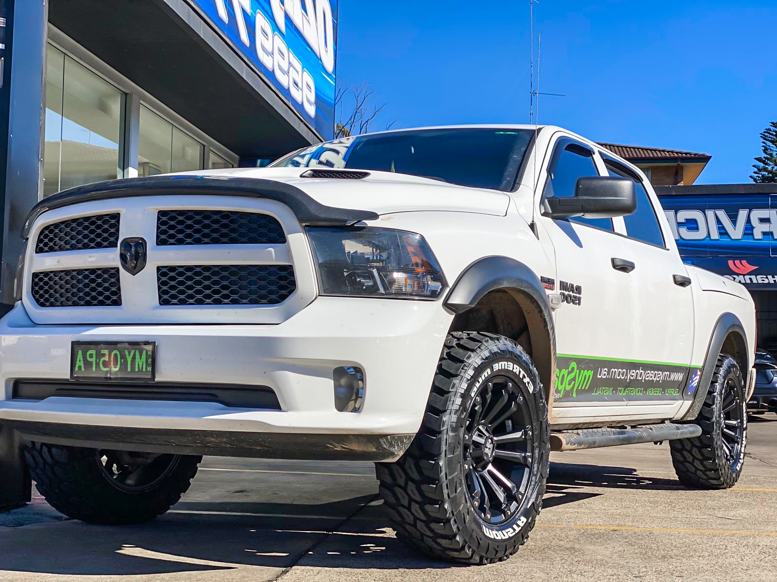 RAM 1500 HUSSLA AMBUSH MATTE BLACK Wheel 26