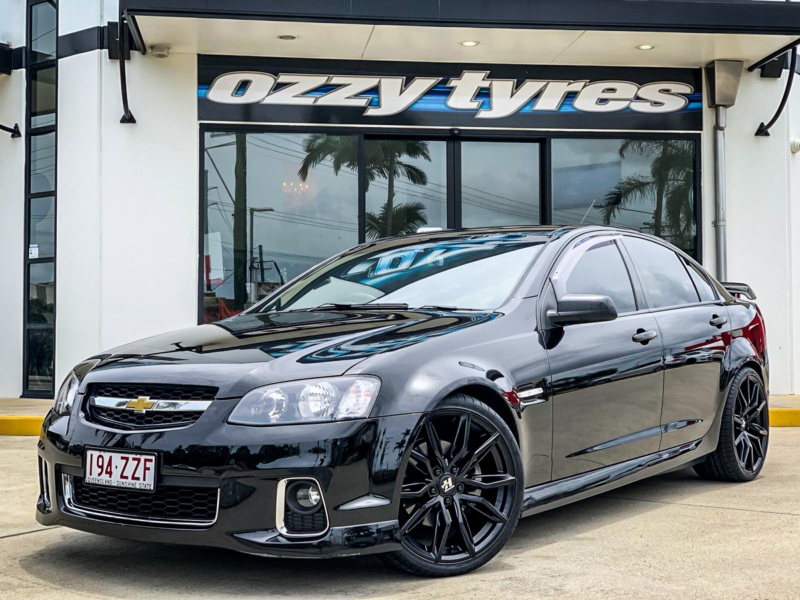 Holden Commodore Hussla Medusa Matte Black