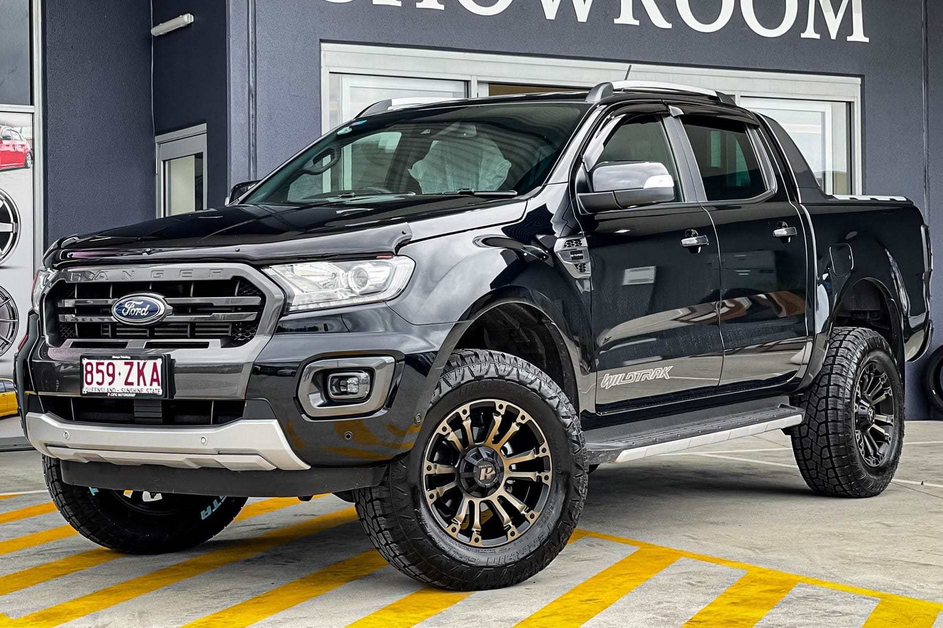 FORD RANGER HUSSLA AMBUSH BRONZE TINT FACE Wheel #10120