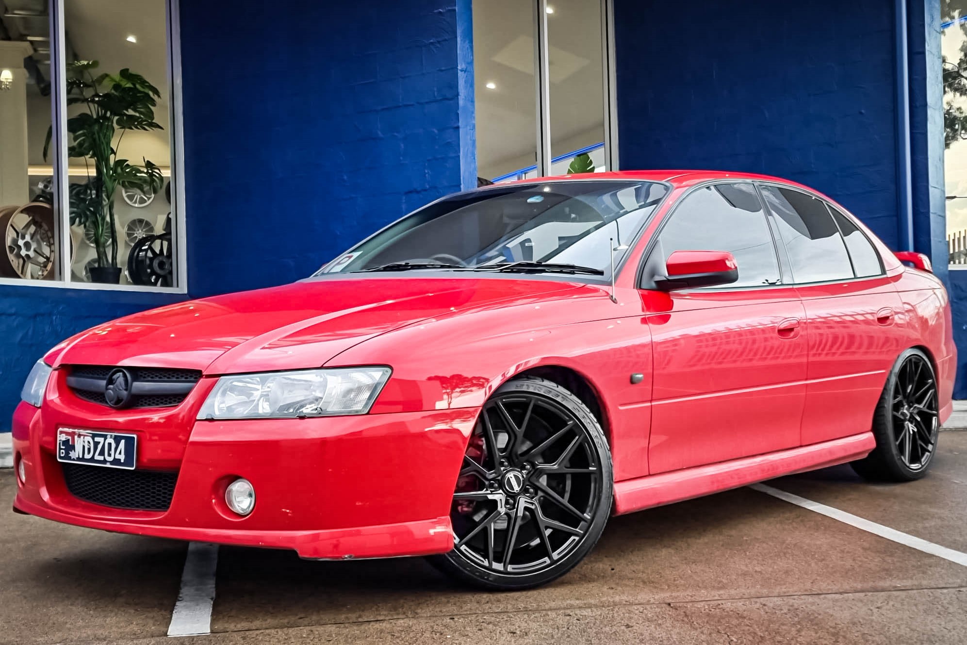 Holden Commodore Hussla Jacques Gloss Black Wheel #10476