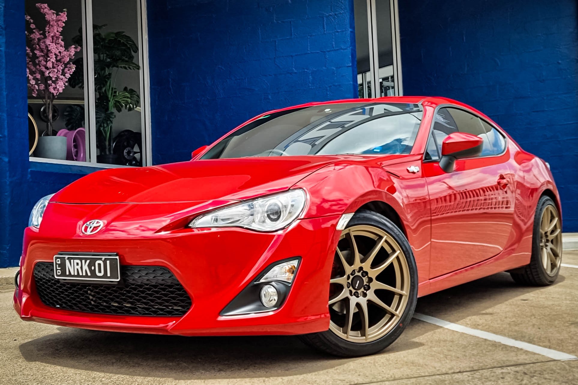 TOYOTA 86 AVID AV-32 MATTE BRONZE Wheel #10721