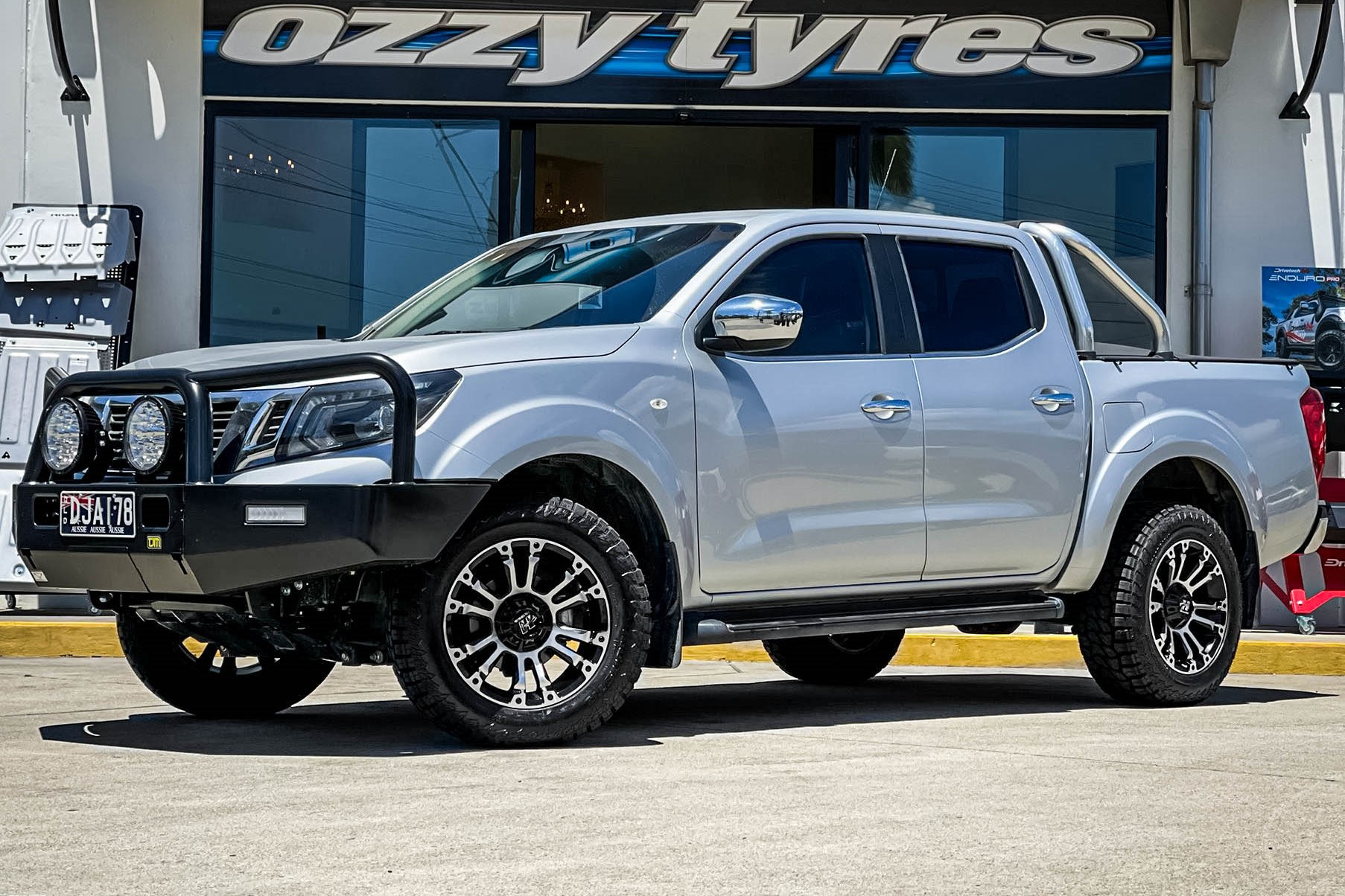 NISSAN NAVARA HUSSLA AMBUSH MACHINED FACE Wheel #10830