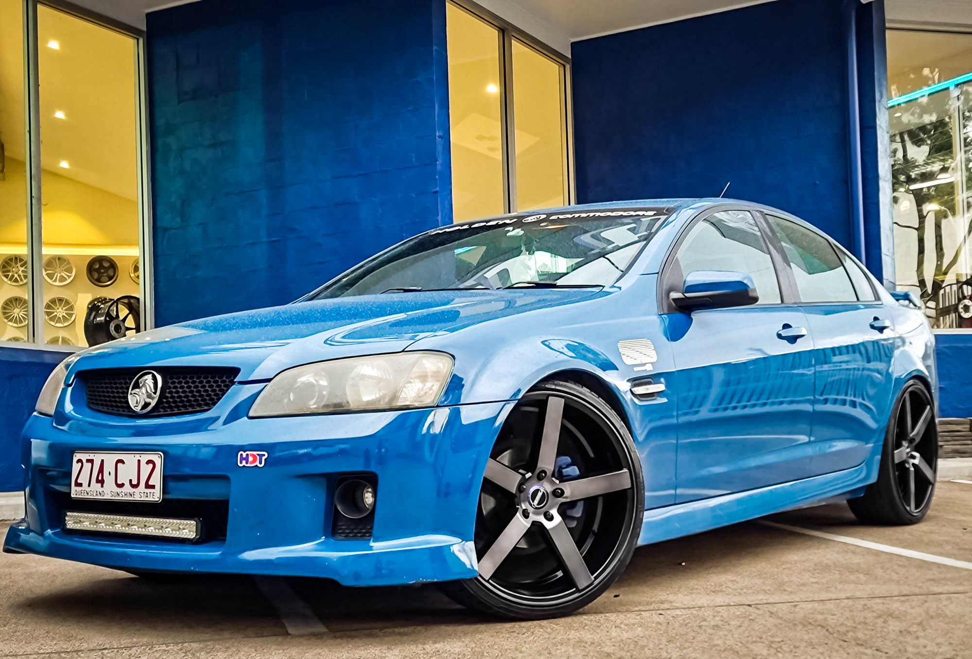 HOLDEN COMMODORE HUSSLA BILLZ DARK TINT Wheel #11254