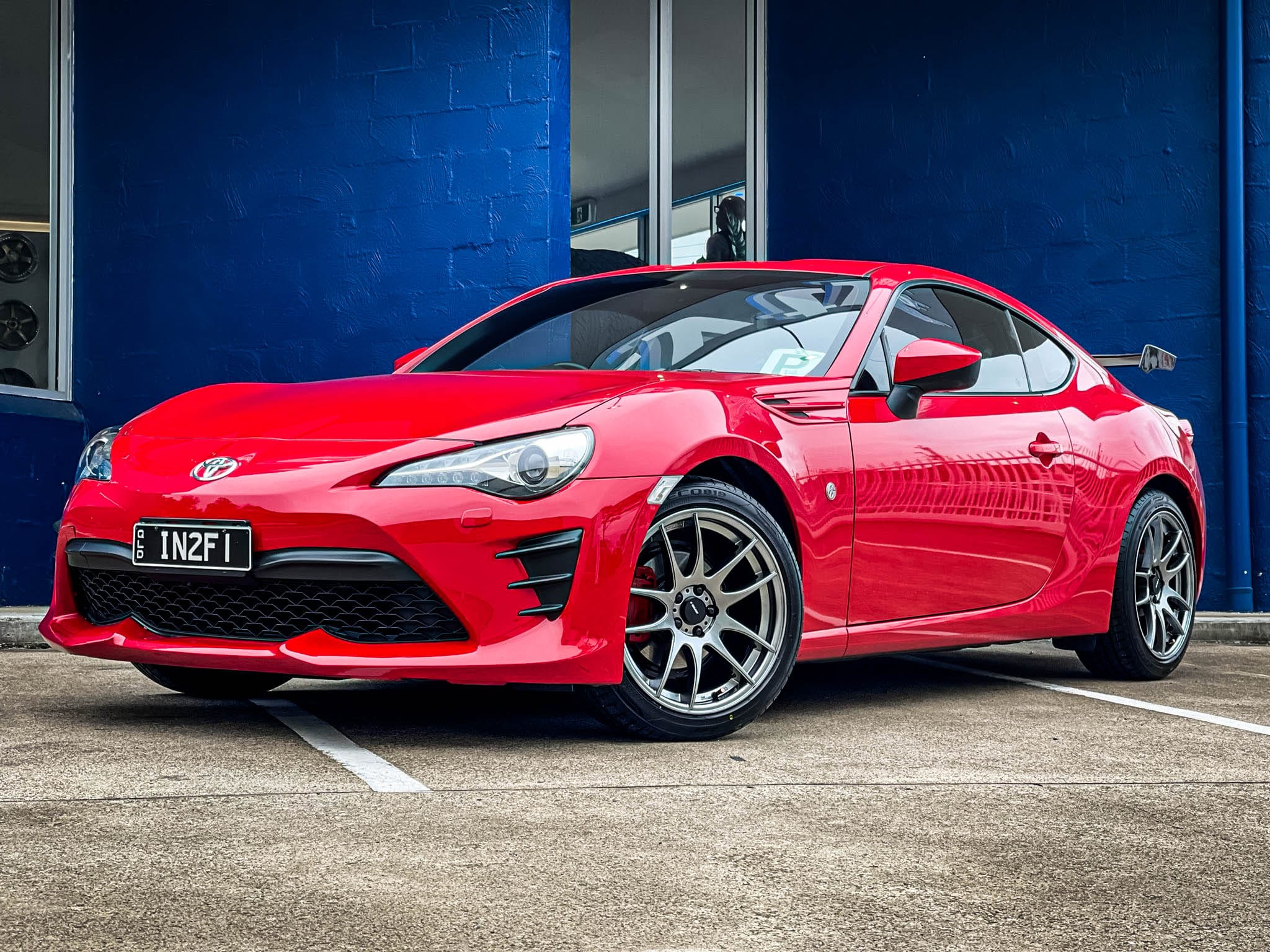 toyota 86 avid av-32 hyper black wheel #12245