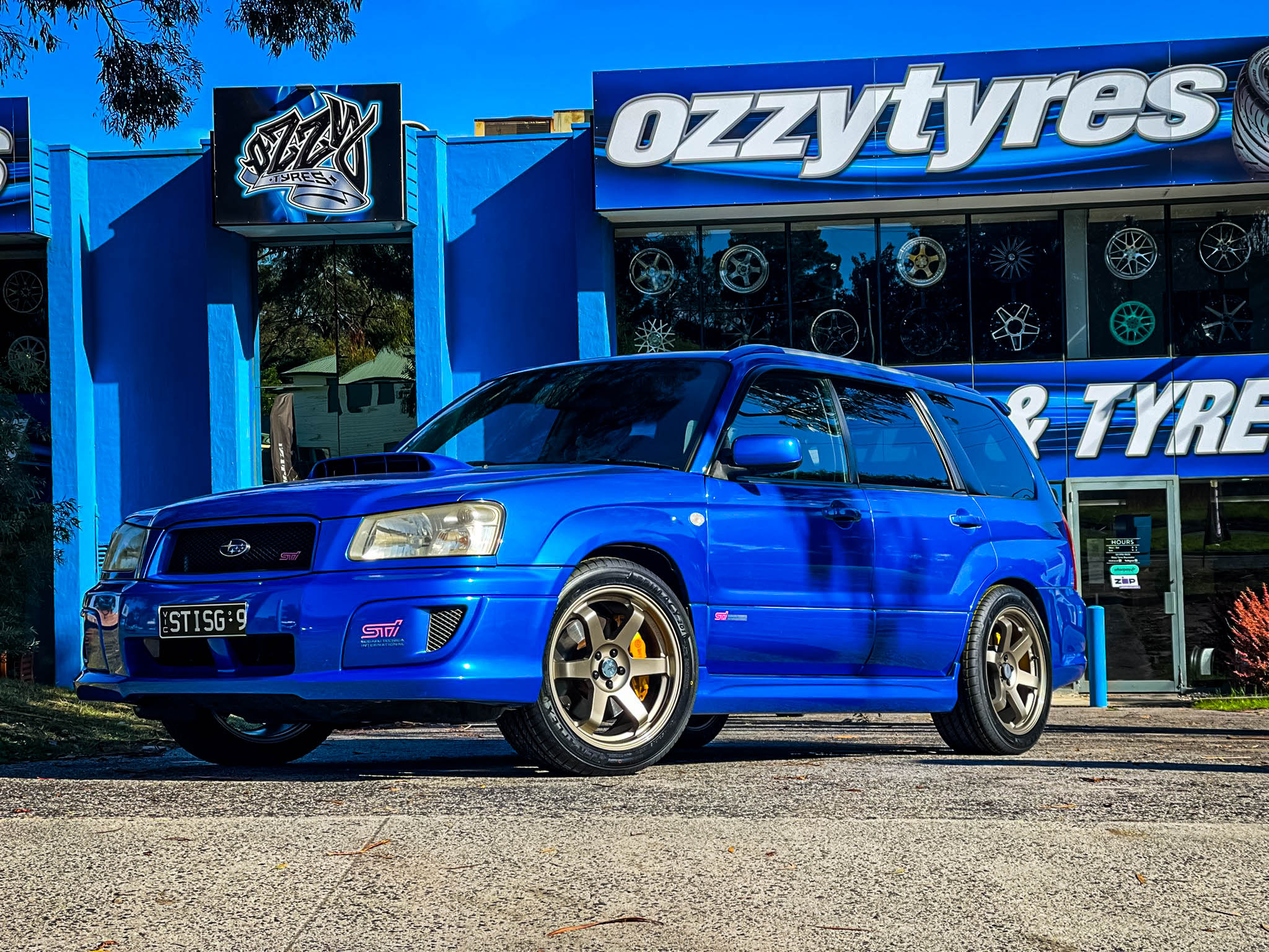 Subaru Forester Avid Av Matte Bronze Wheel