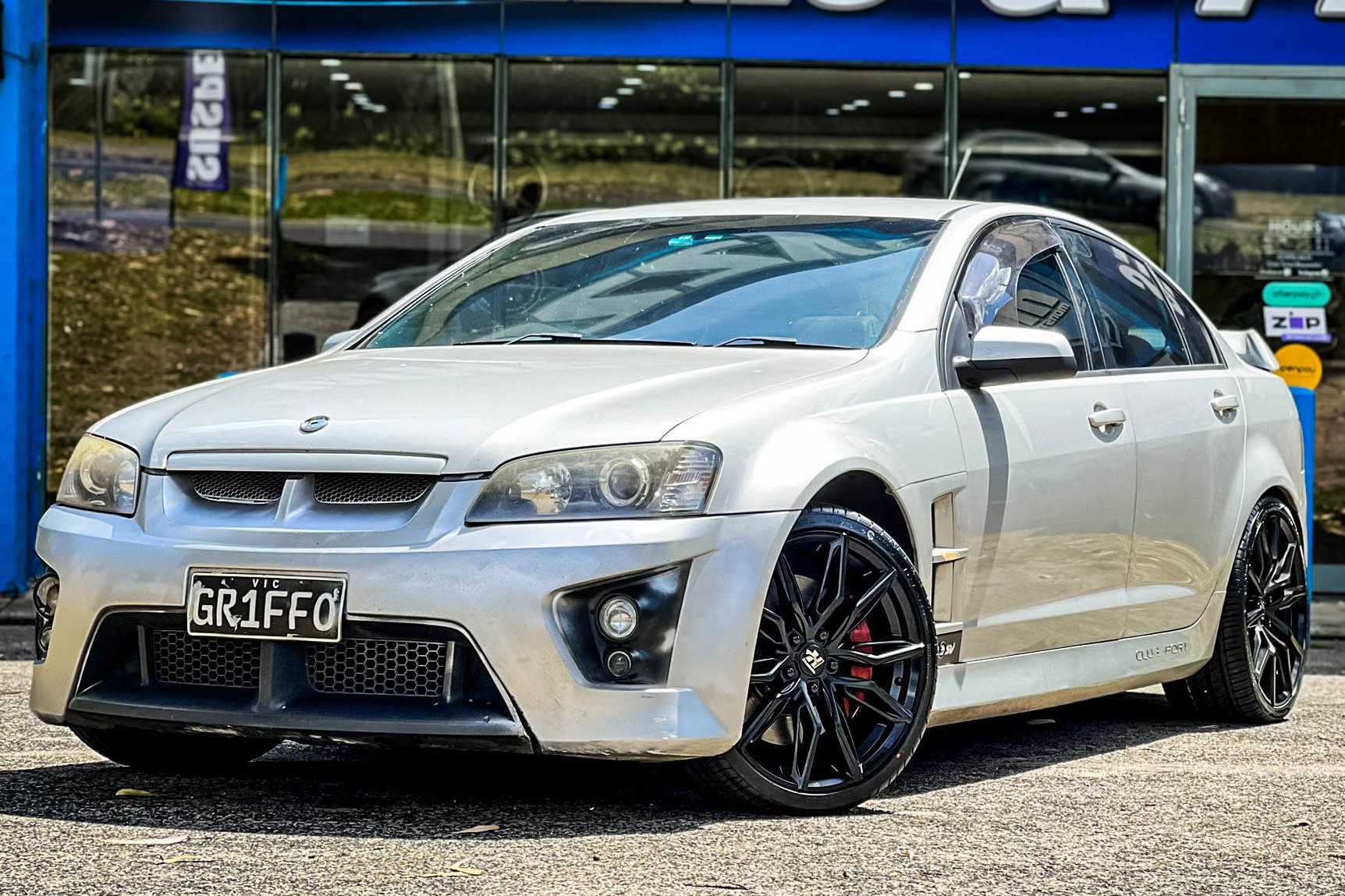 Holden Hsv Clubsport Hussla Medusa Matte Black Wheel