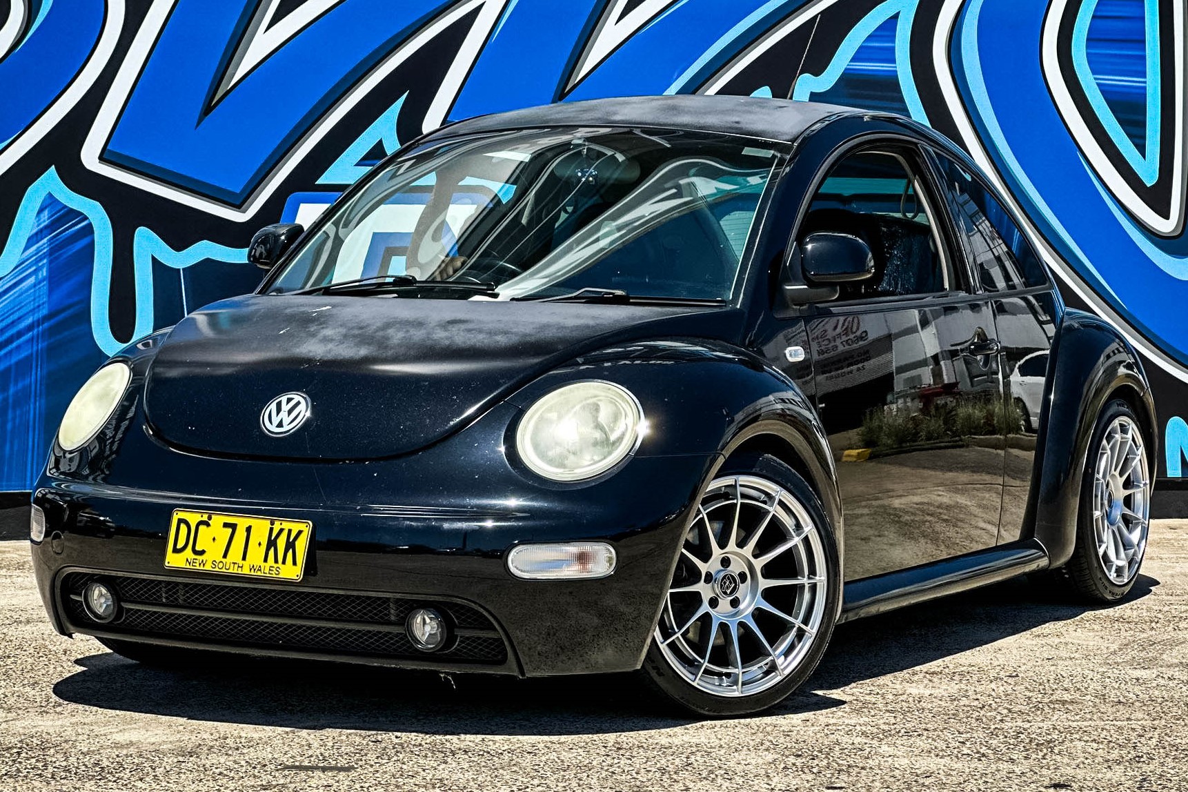 VOLKSWAGEN BEETLE HUSSLA TOKYO HYPER BLACK Wheel #12549