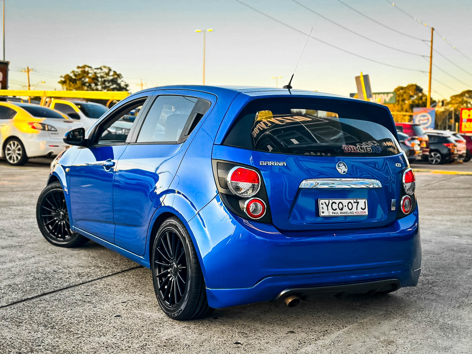 holden barina wheels