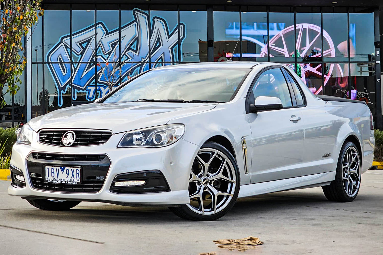 HOLDEN COMMODORE HUSSLA FLEX HYPER BLACK Wheel #13470