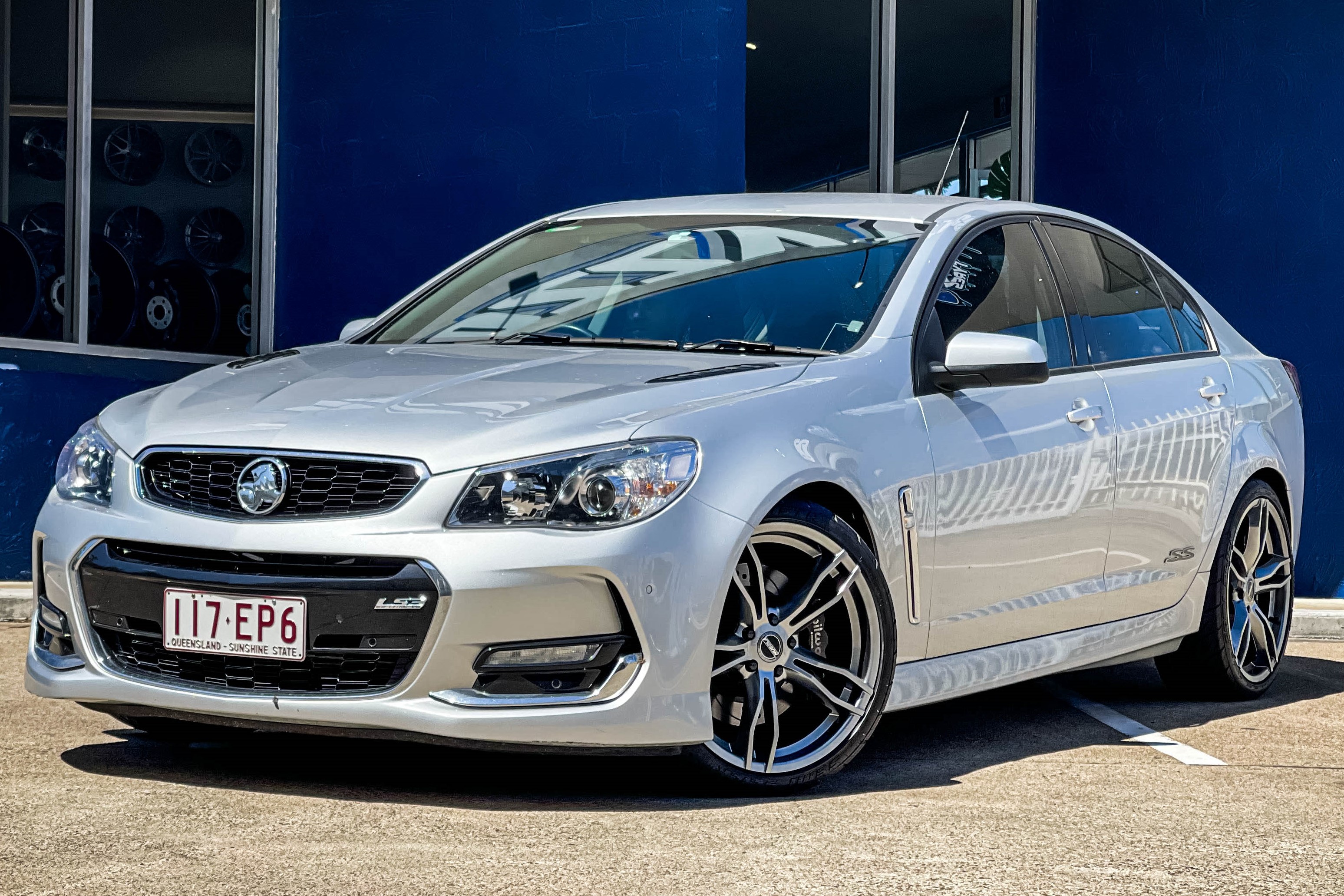 HOLDEN COMMODORE HUSSLA ALL STAR HYPER BLACK Wheel #13892