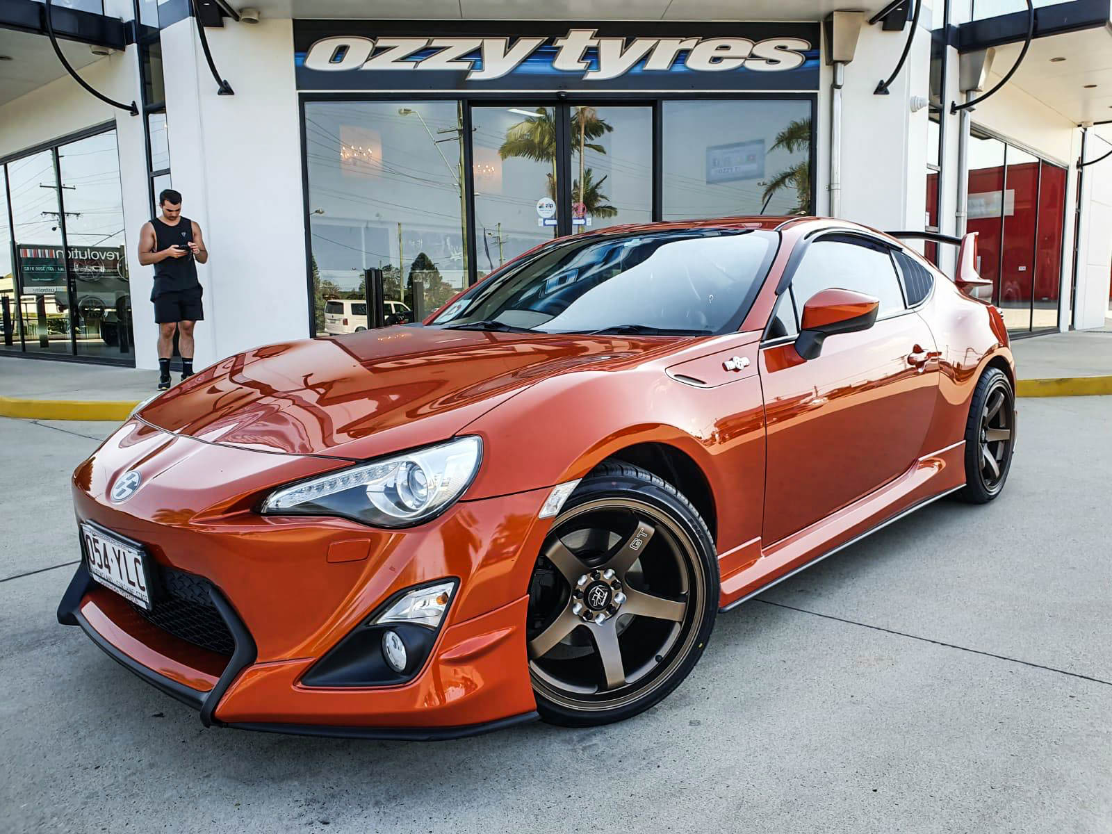 TOYOTA 86 HUSSLA GT FULL MATTE BRONZE #1512