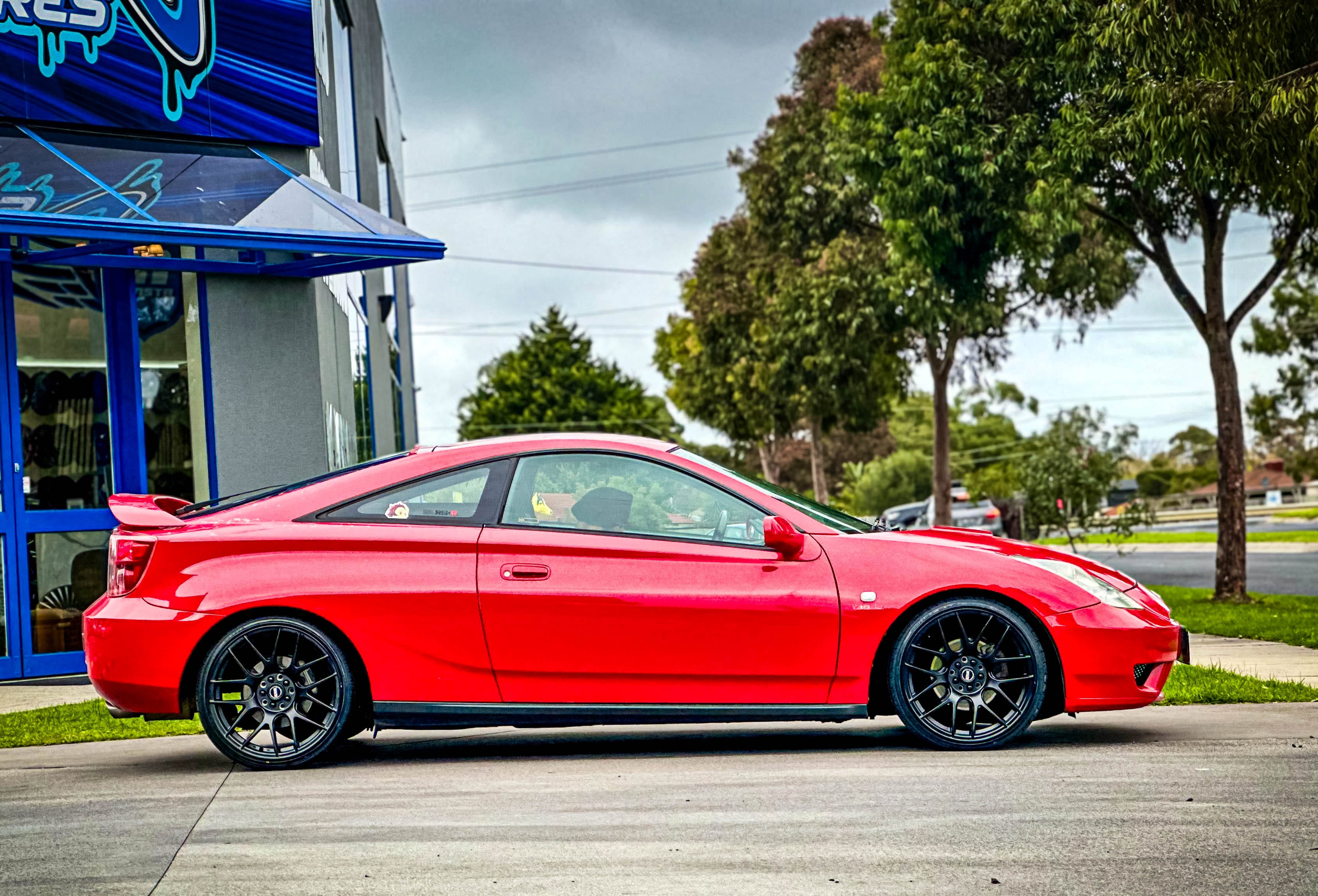 toyota celica xxr 530 gloss black wheel #15396