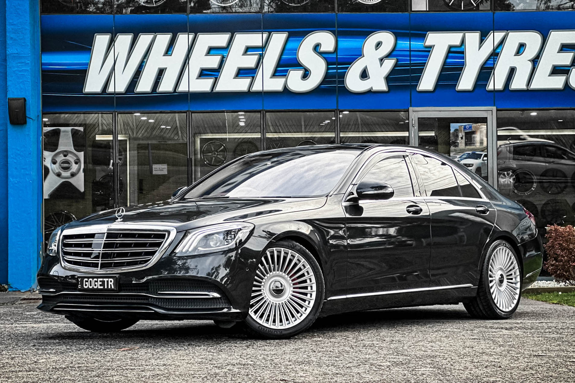 MERCEDES-BENZ S-CLASS HUSSLA DUBAI GLOSS SILVER Wheel #15911