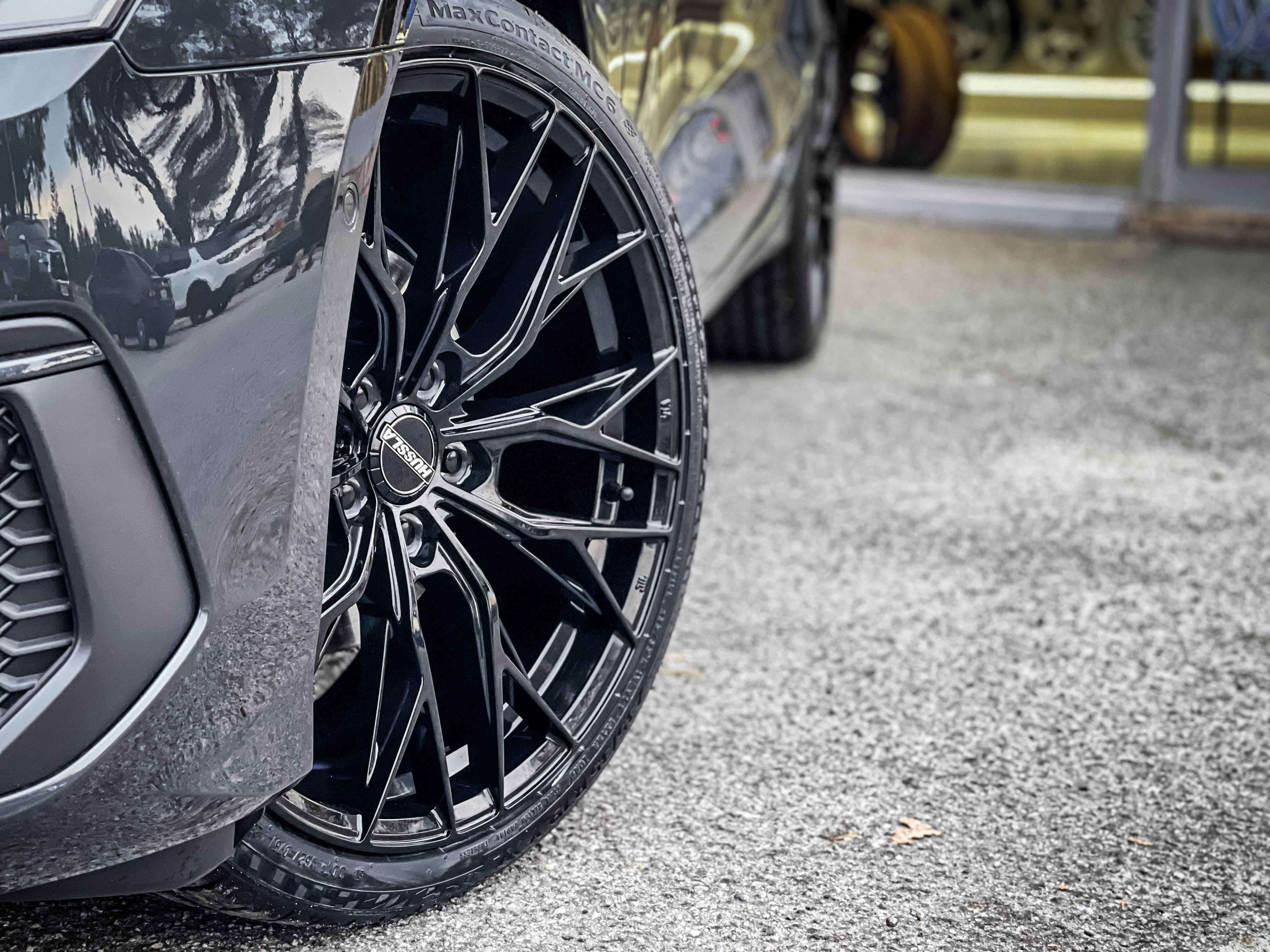 audi a3 hussla rizz gloss black wheel #15952