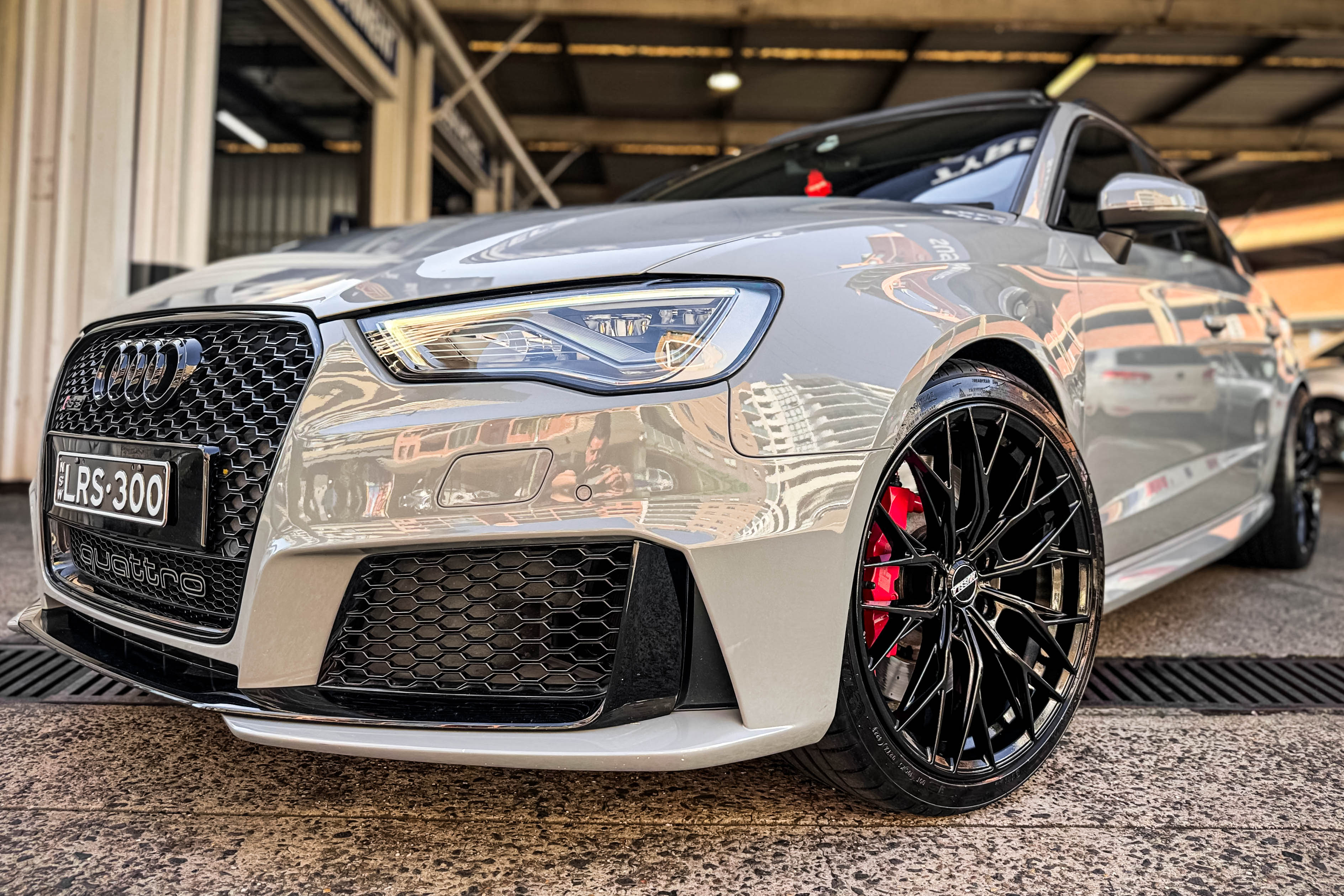 AUDI RS3 HUSSLA RIZZ GLOSS BLACK Wheel #16579