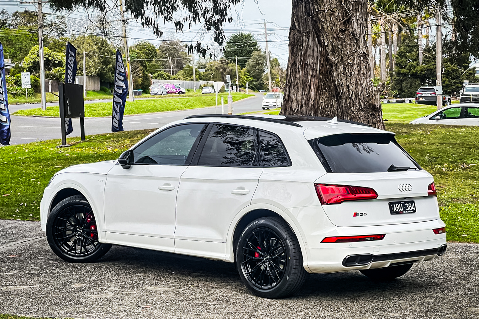 audi sq8 hussla rizz gloss black wheel #17000