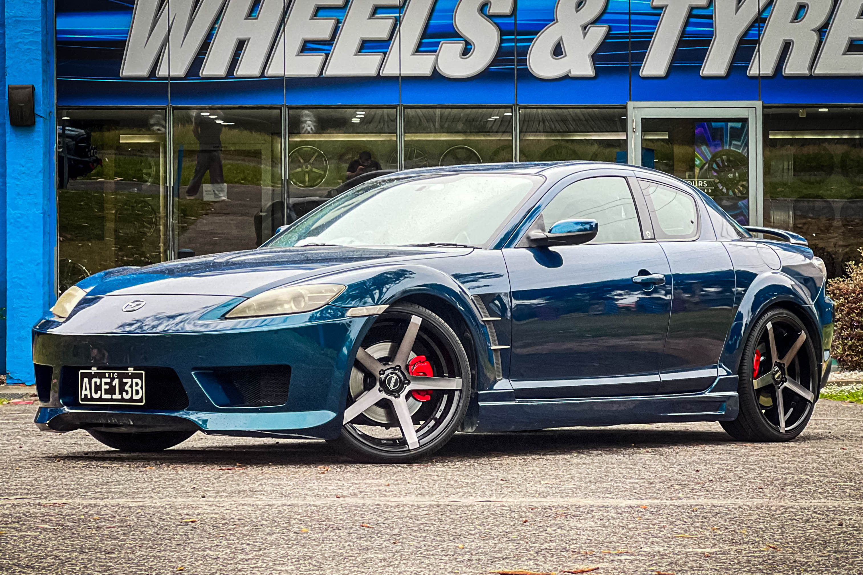 MAZDA RX-8 HUSSLA ZANE DARK TINT #17482