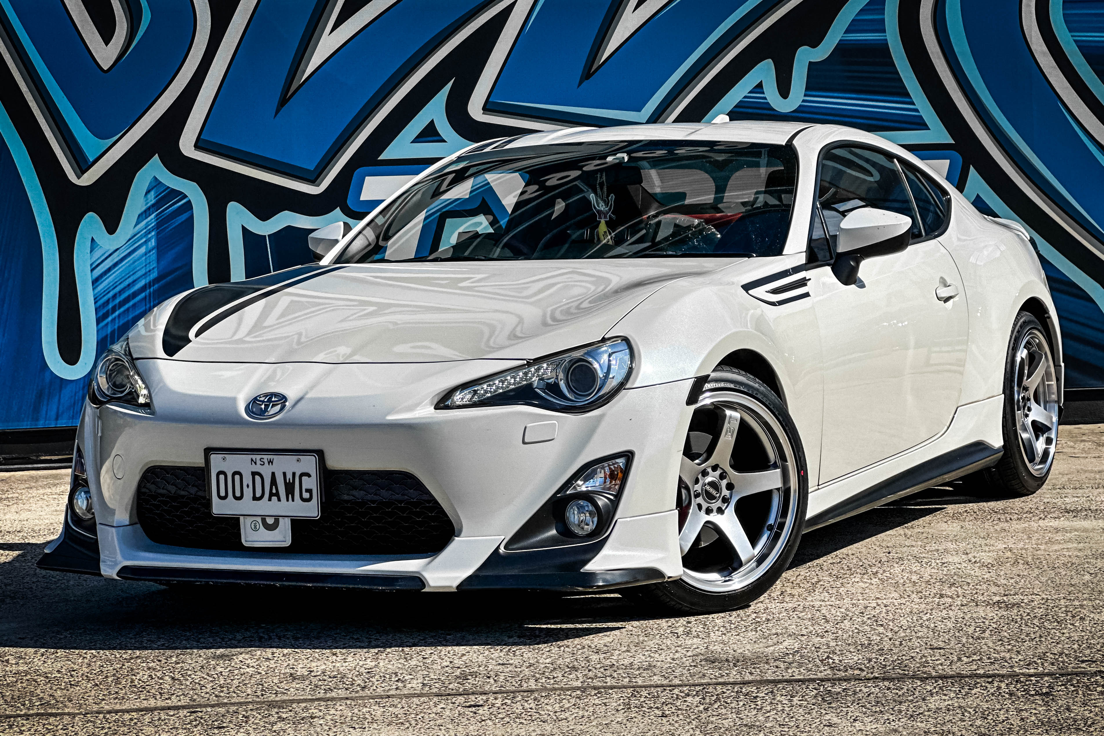 TOYOTA 86 HUSSLA GT CHROMIUM CENTRE POLISHED LIP #17520