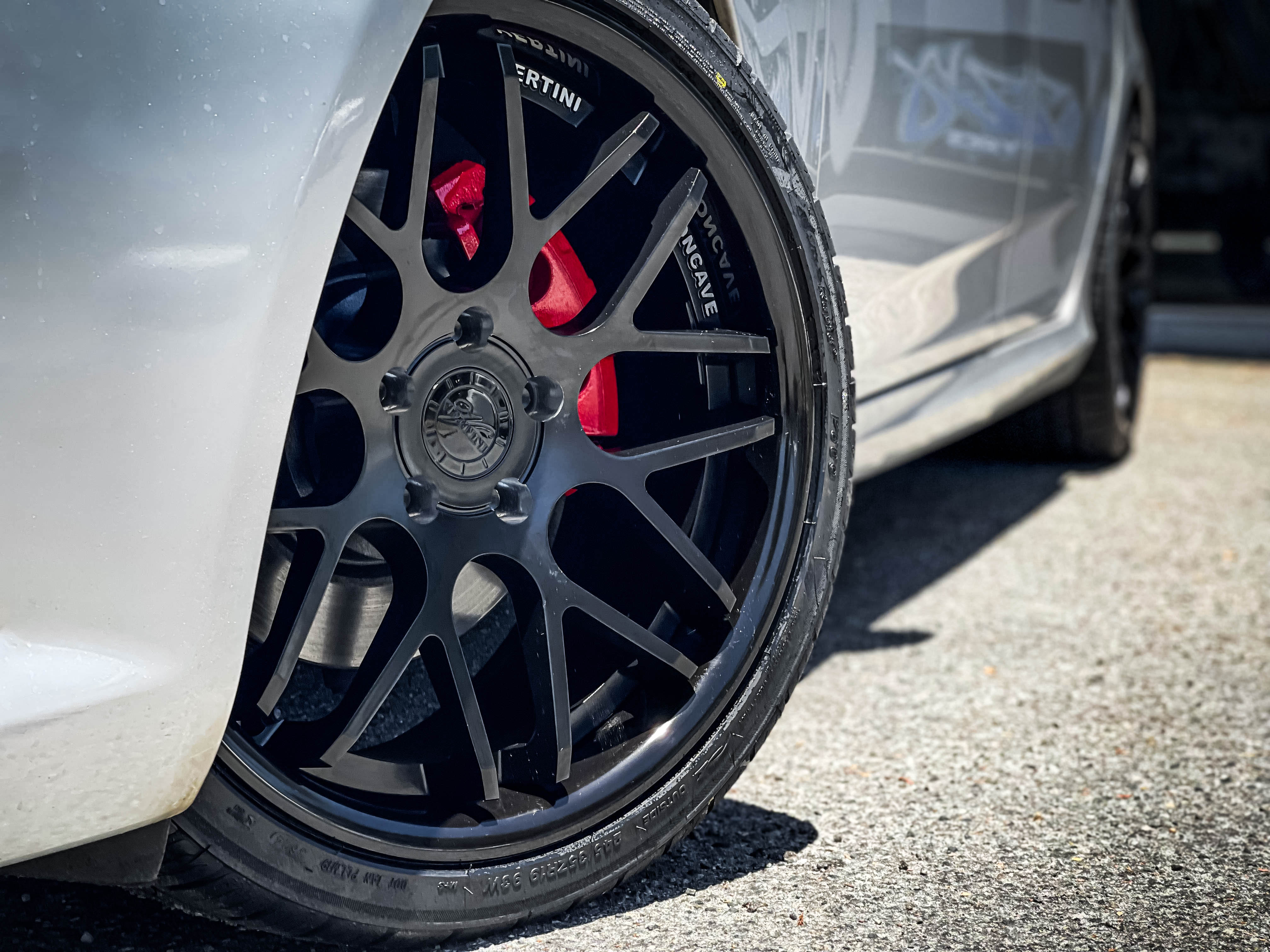 ford falcon vertini magic matte black wheel #17724