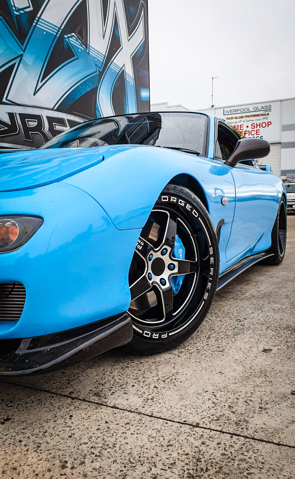 Mazda rx-7 pro drag pd1 black lip #1774