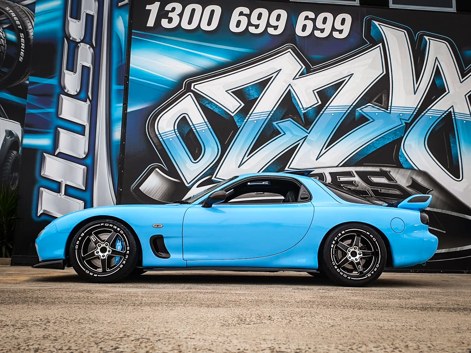 Mazda rx-7 pro drag pd1 black lip #1774