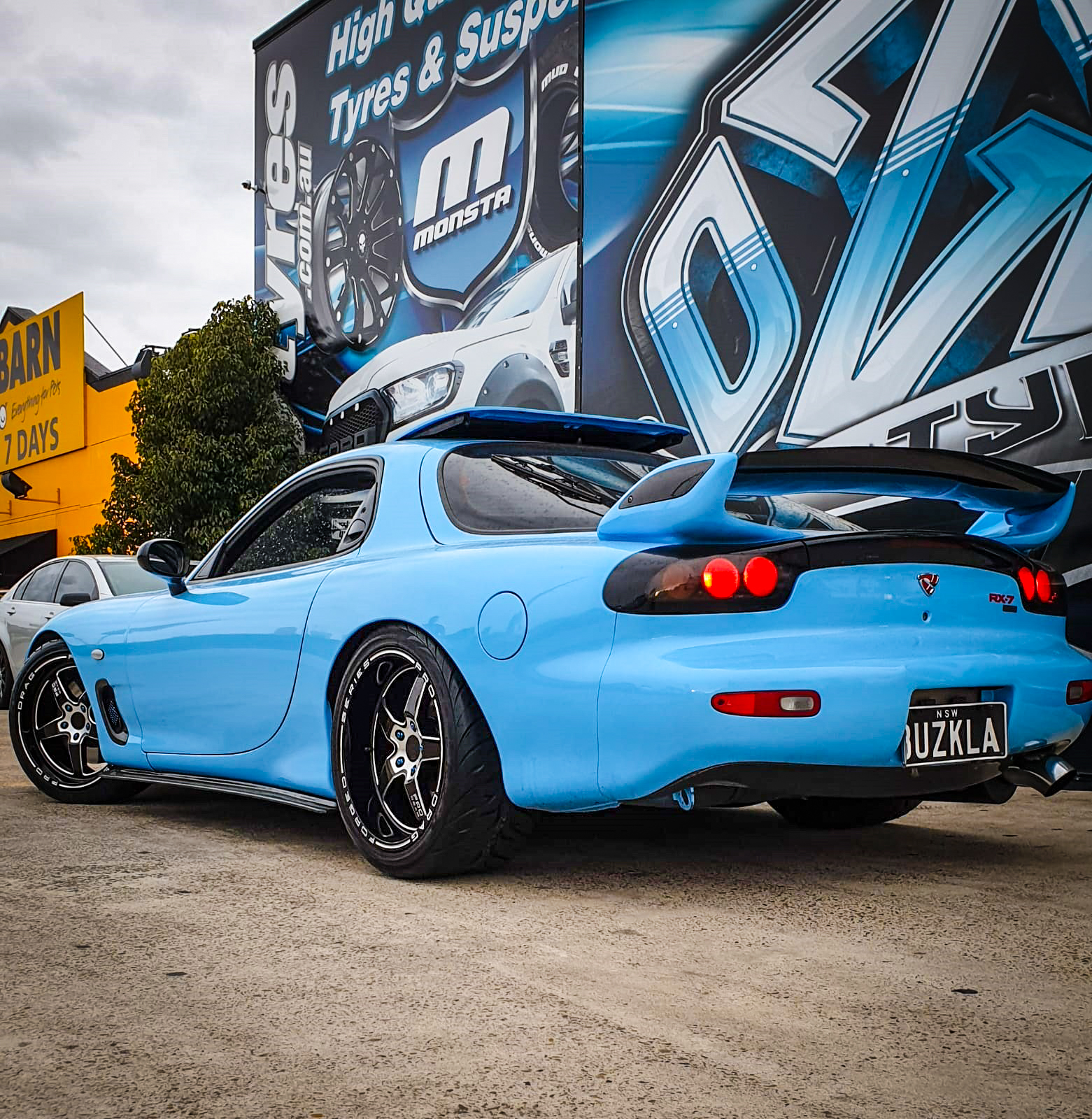 Mazda rx-7 pro drag pd1 black lip #1774
