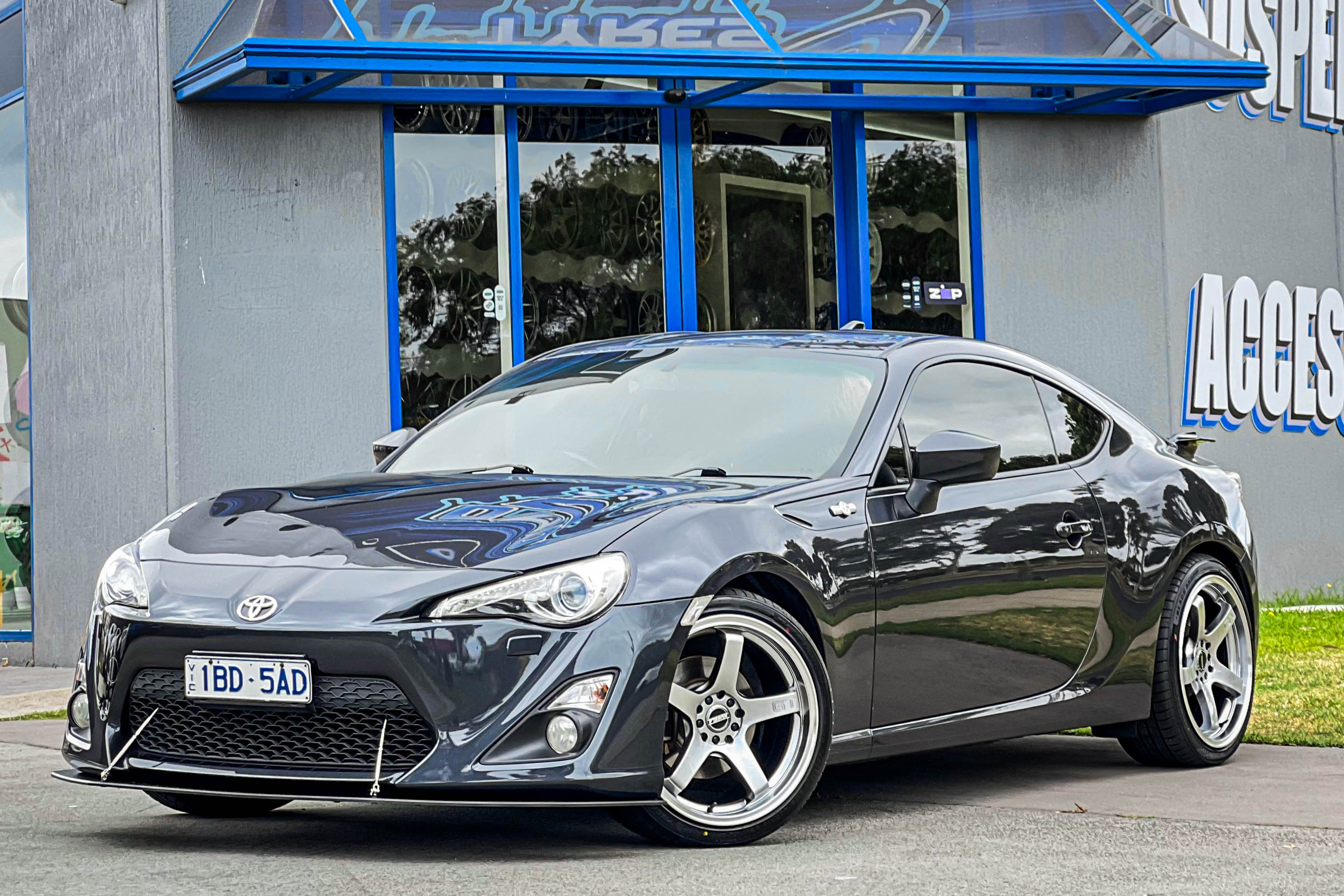 TOYOTA 86 HUSSLA GT CHROMIUM CENTRE POLISHED LIP #18122