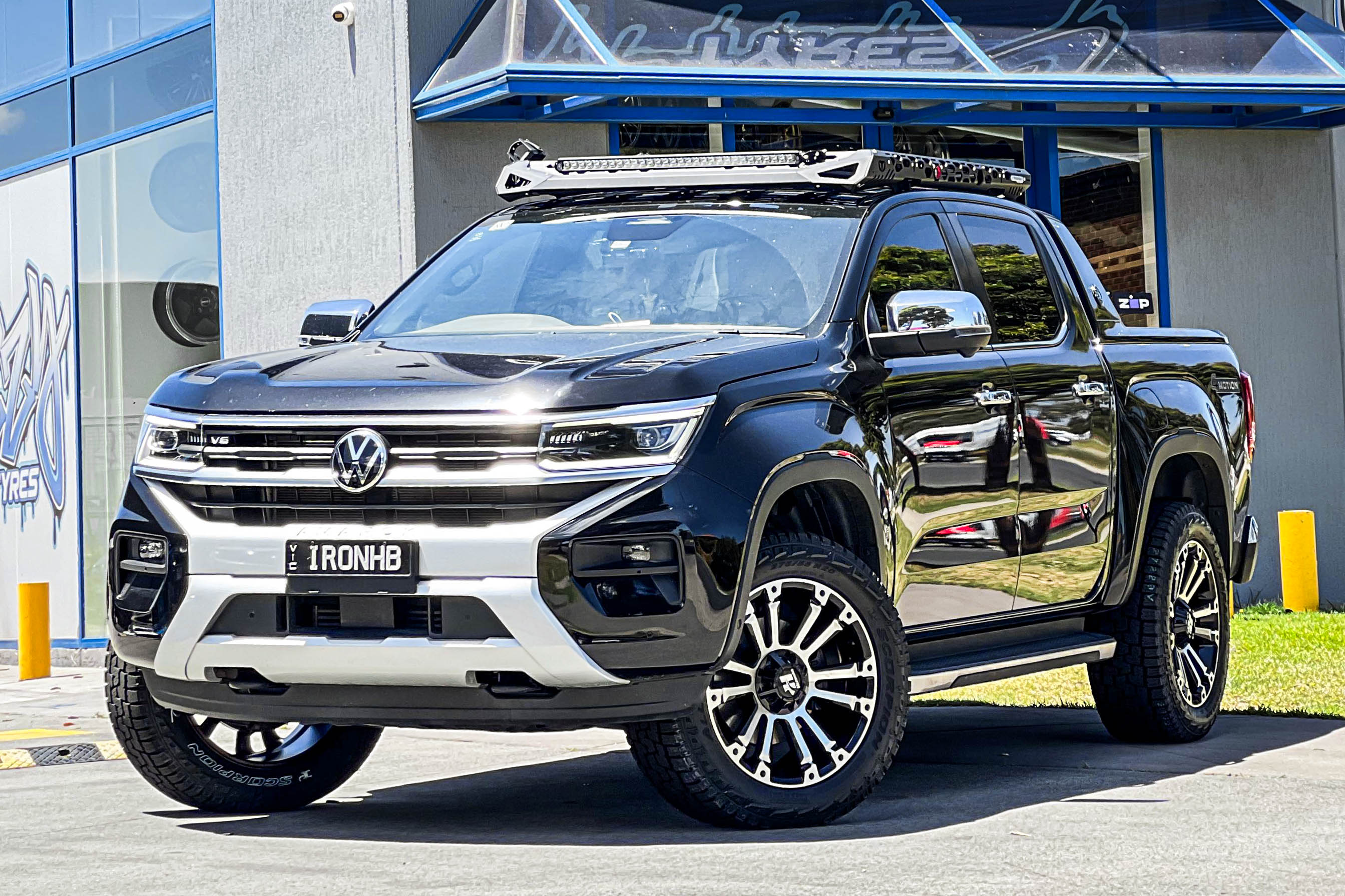 VOLKSWAGEN AMAROK HUSSLA AMBUSH MACHINED FACE 20 #18173