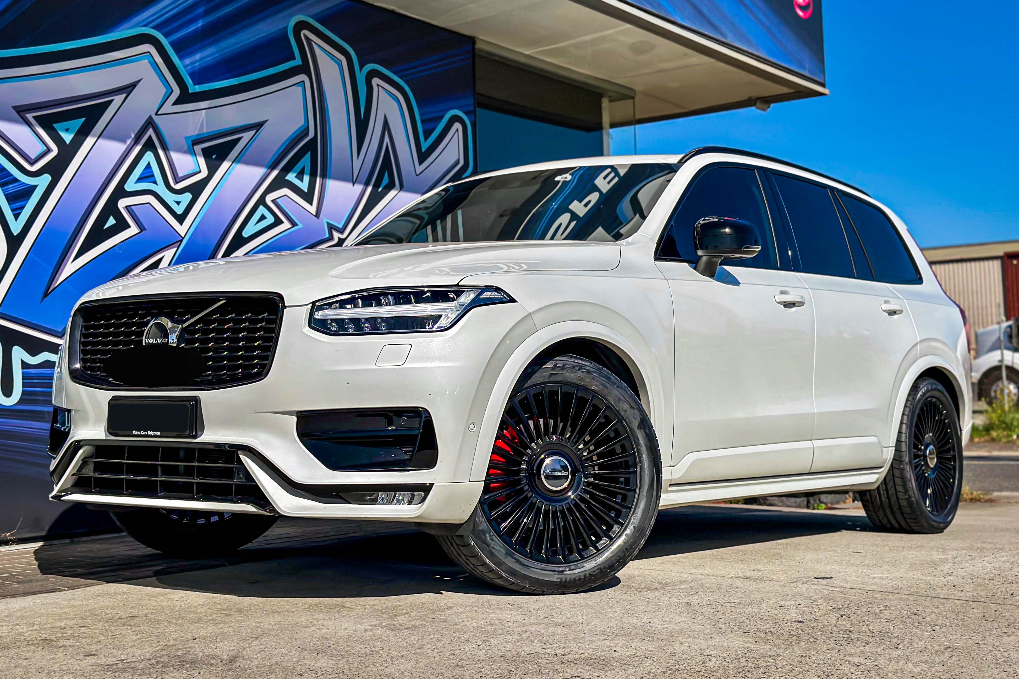 VOLVO XC90 HUSSLA DUBAI GLOSS BLACK #18174