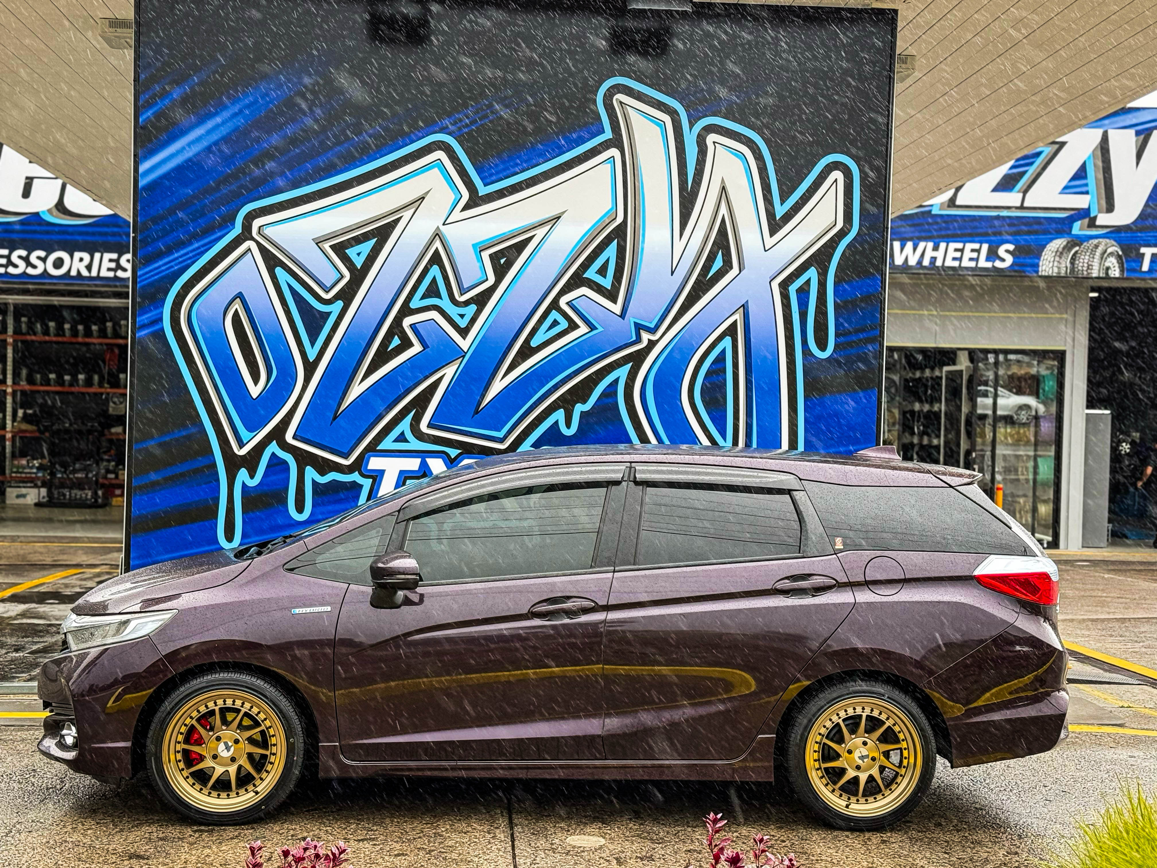 honda shuttle avid av-56 machined bronze wheel #18429