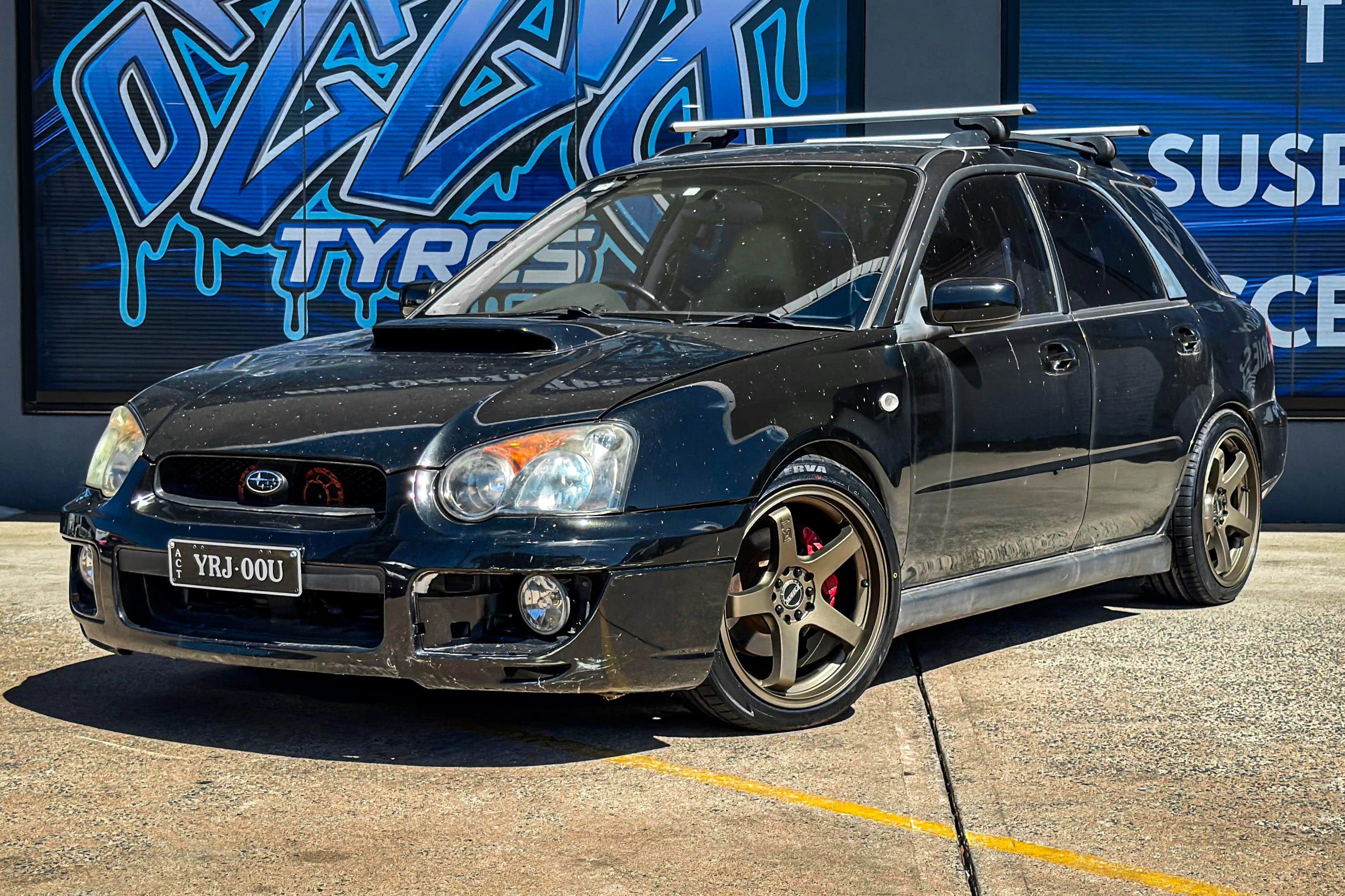 subaru wrx hussla gt full matte bronze wheel #20776