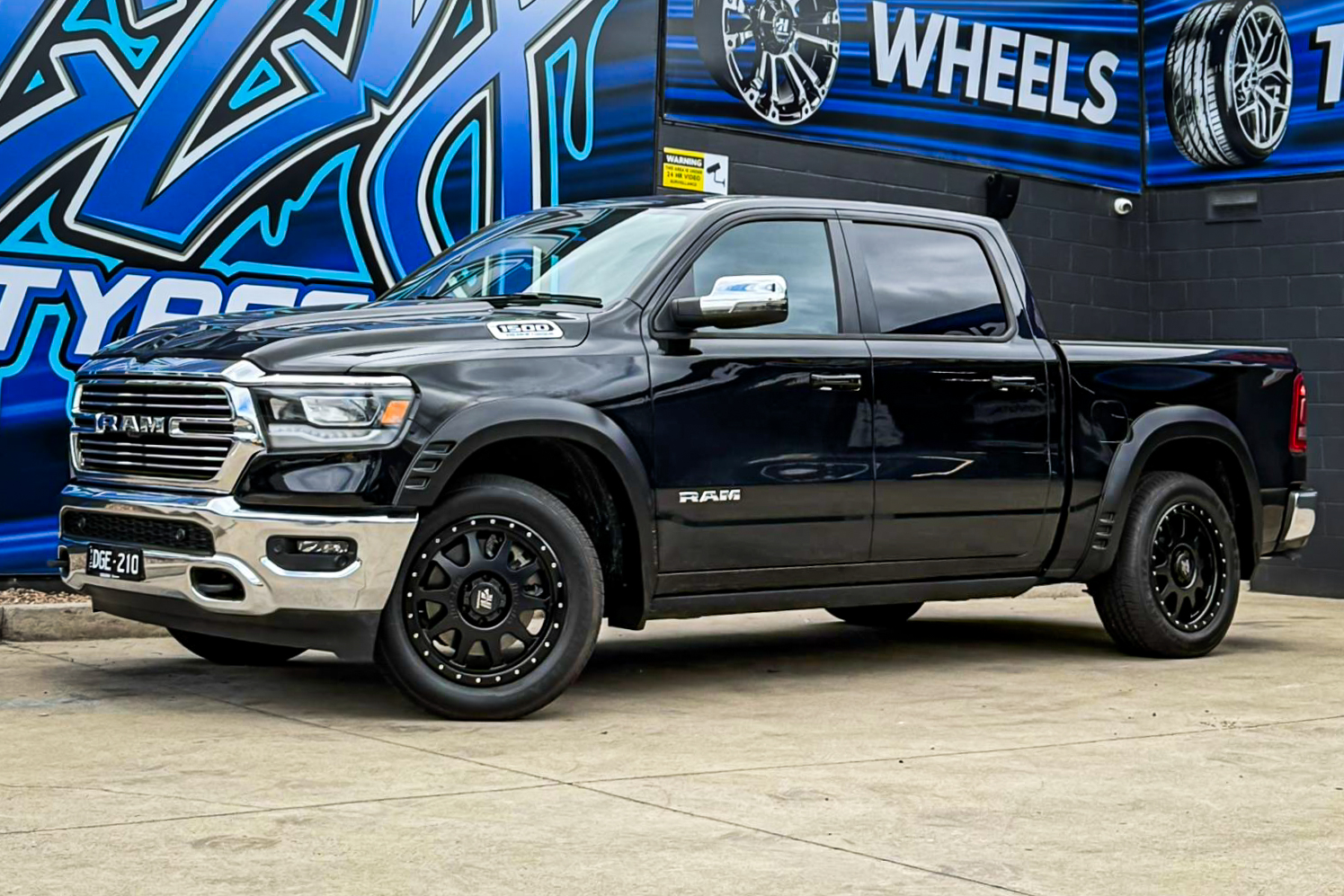 Ram Raptor Black ram 1500 hussla raptor matte black wheel #21698