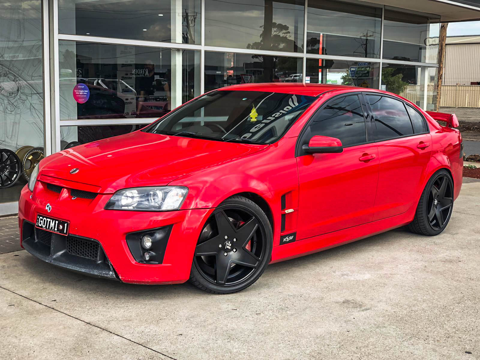 HOLDEN HSV GTS HUSSLA FTW MATTE BLACK #2919