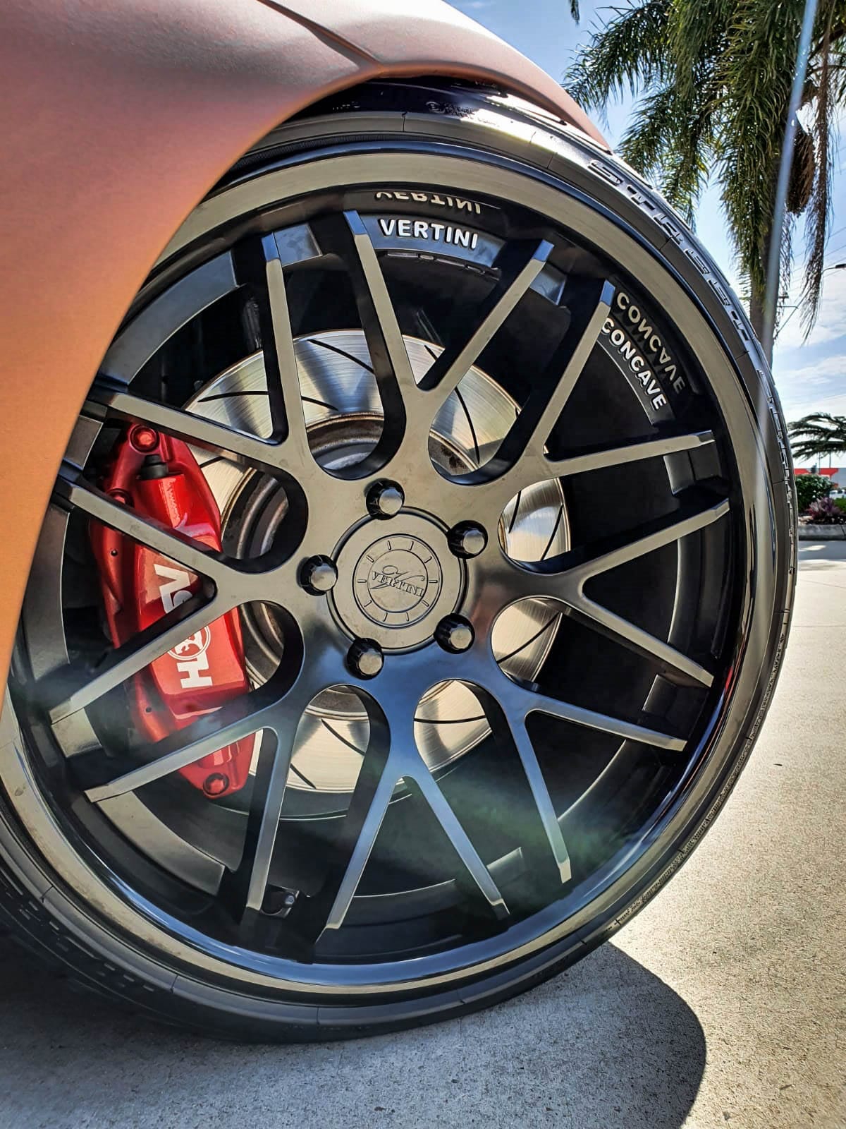 Holden hsv maloo vertini magic matte black #2920