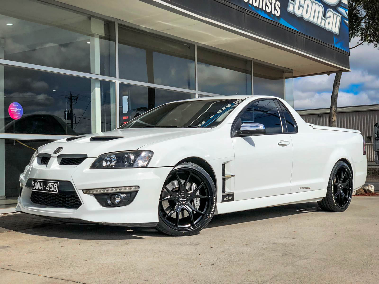 HOLDEN HSV MALOO HUSSLA BREEZY MATTE BLACK #2921