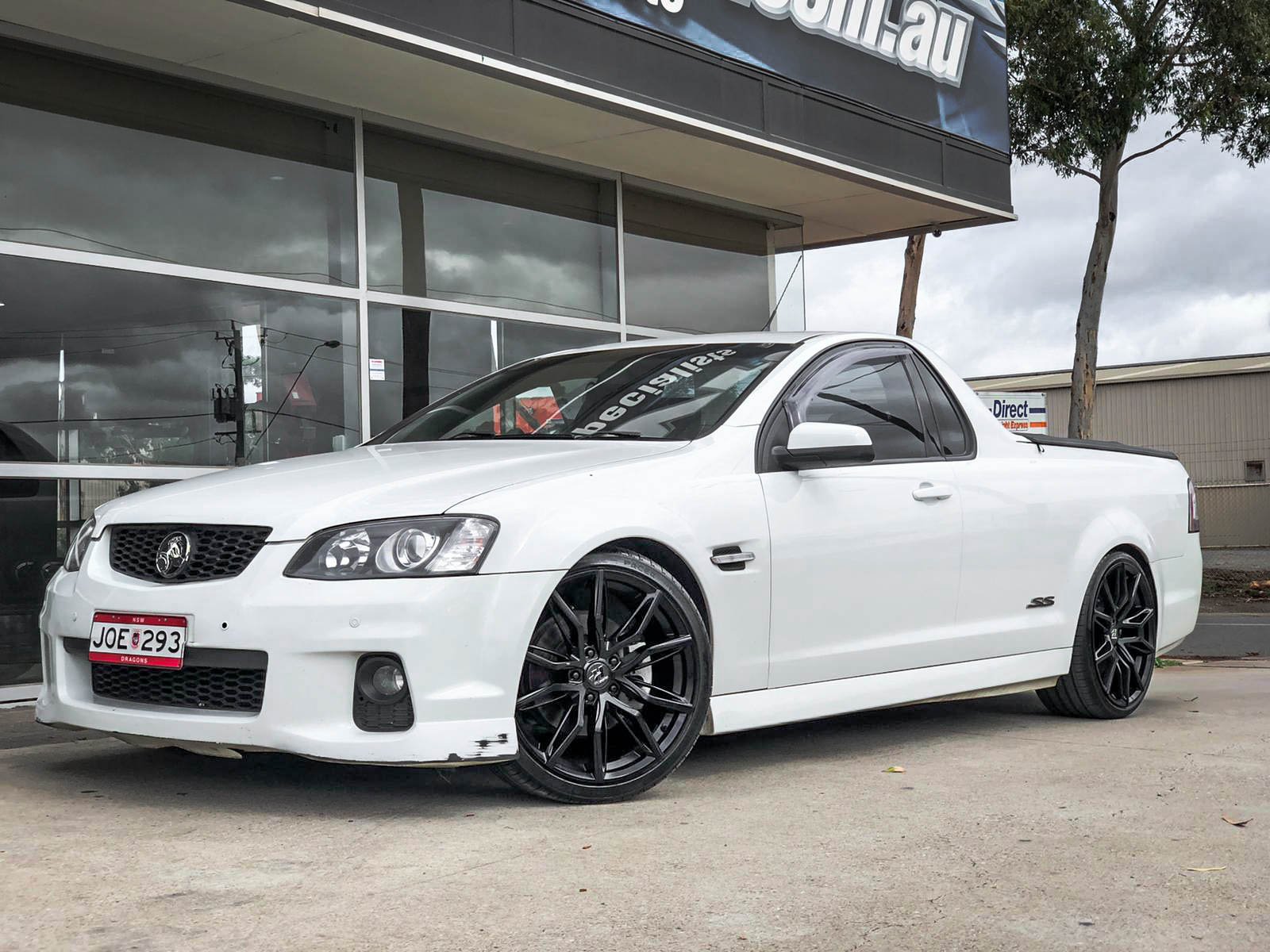 HOLDEN UTE HUSSLA MEDUSA MATTE BLACK #2934