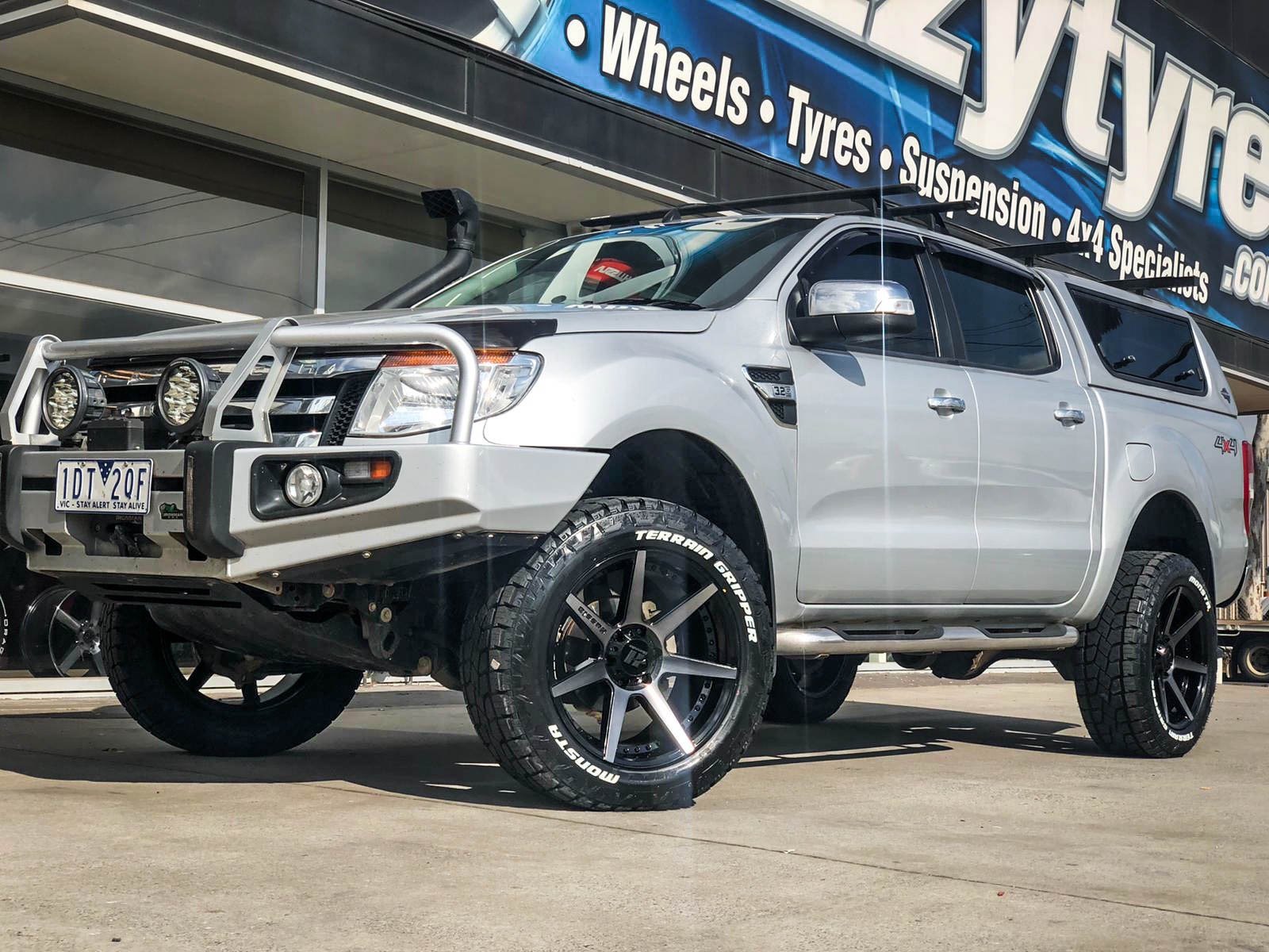 FORD RANGER HUSSLA DYNASTY SUPER DARK TINT #3763