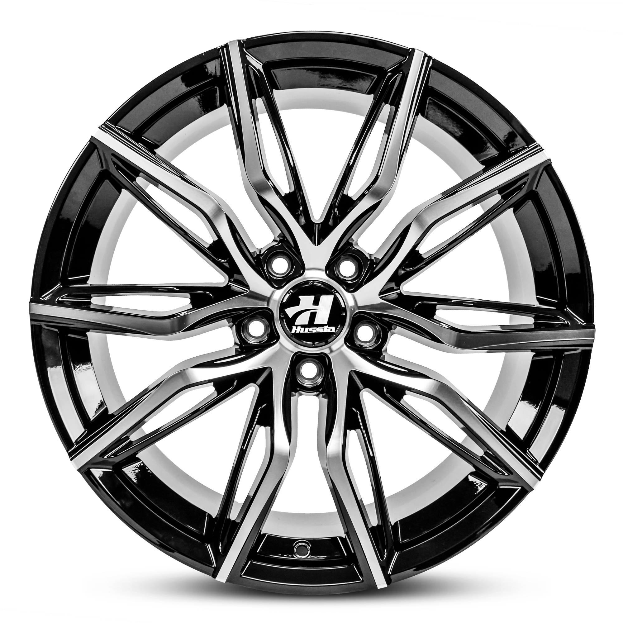 MEDUSA GLOSS BLACK MACHINED FACE view 1