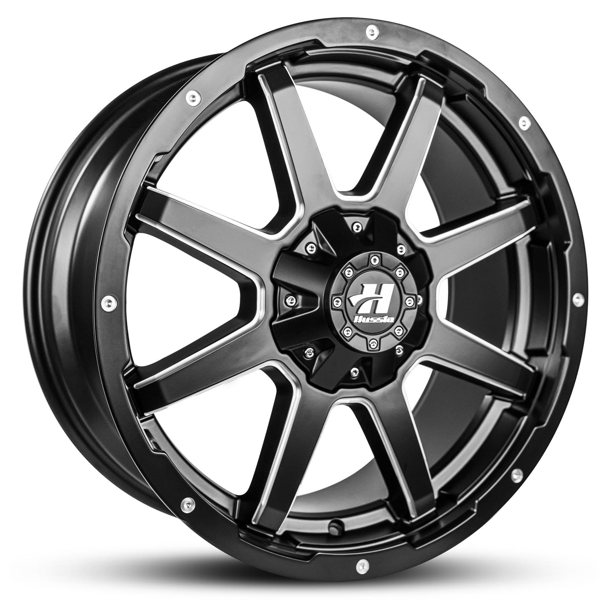 STEALTH MATTE BLACK MILLED SPOKES view 2