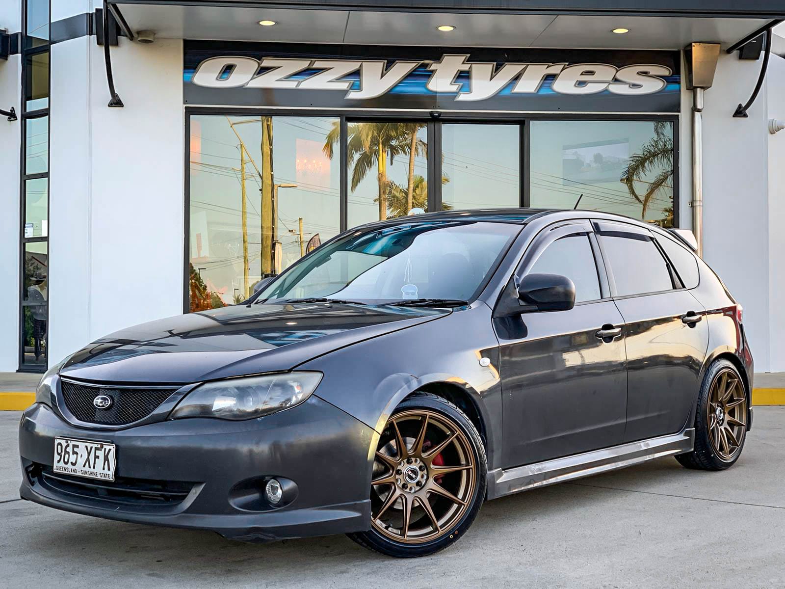 Subaru impreza xxr 527 matte bronze #4407