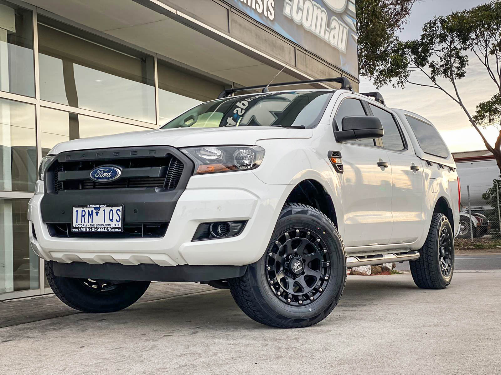 Ford Ranger Hussla Take Over Matte Black Chrome Bolts #452