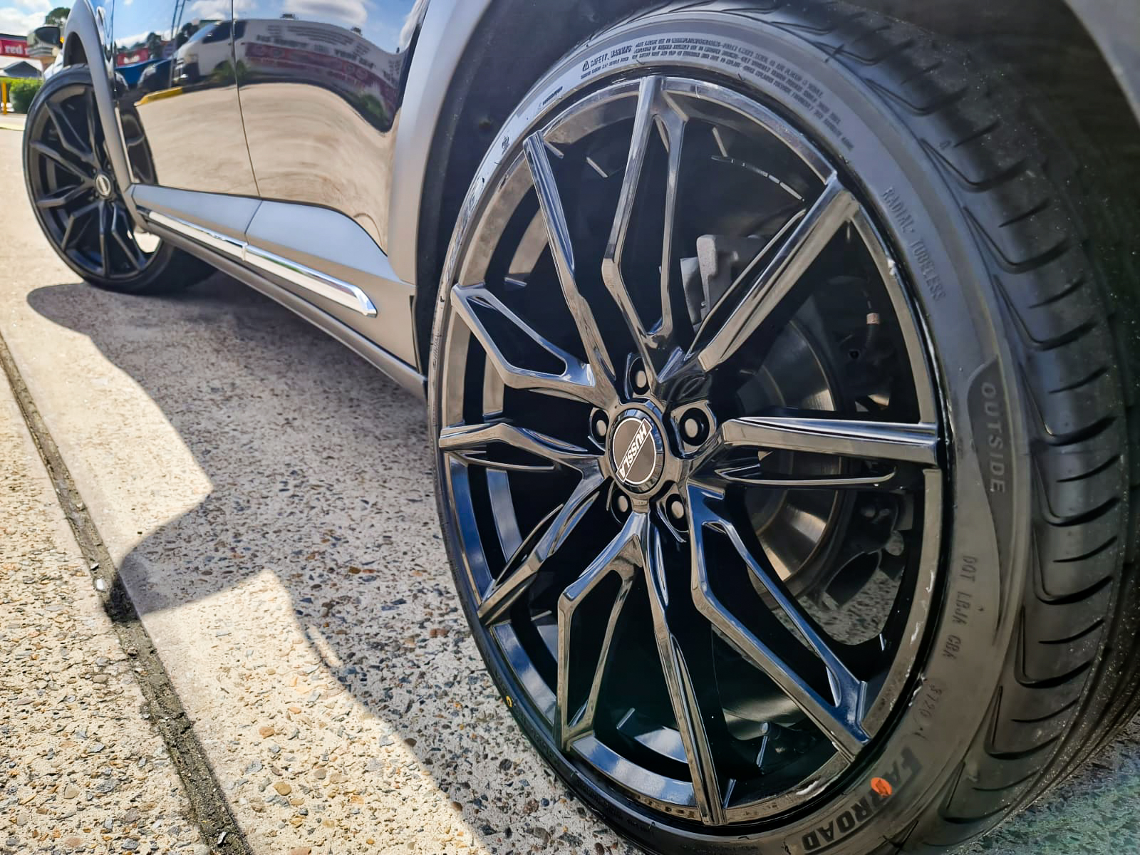 Mazda cx-3 hussla medusa matte black #5406