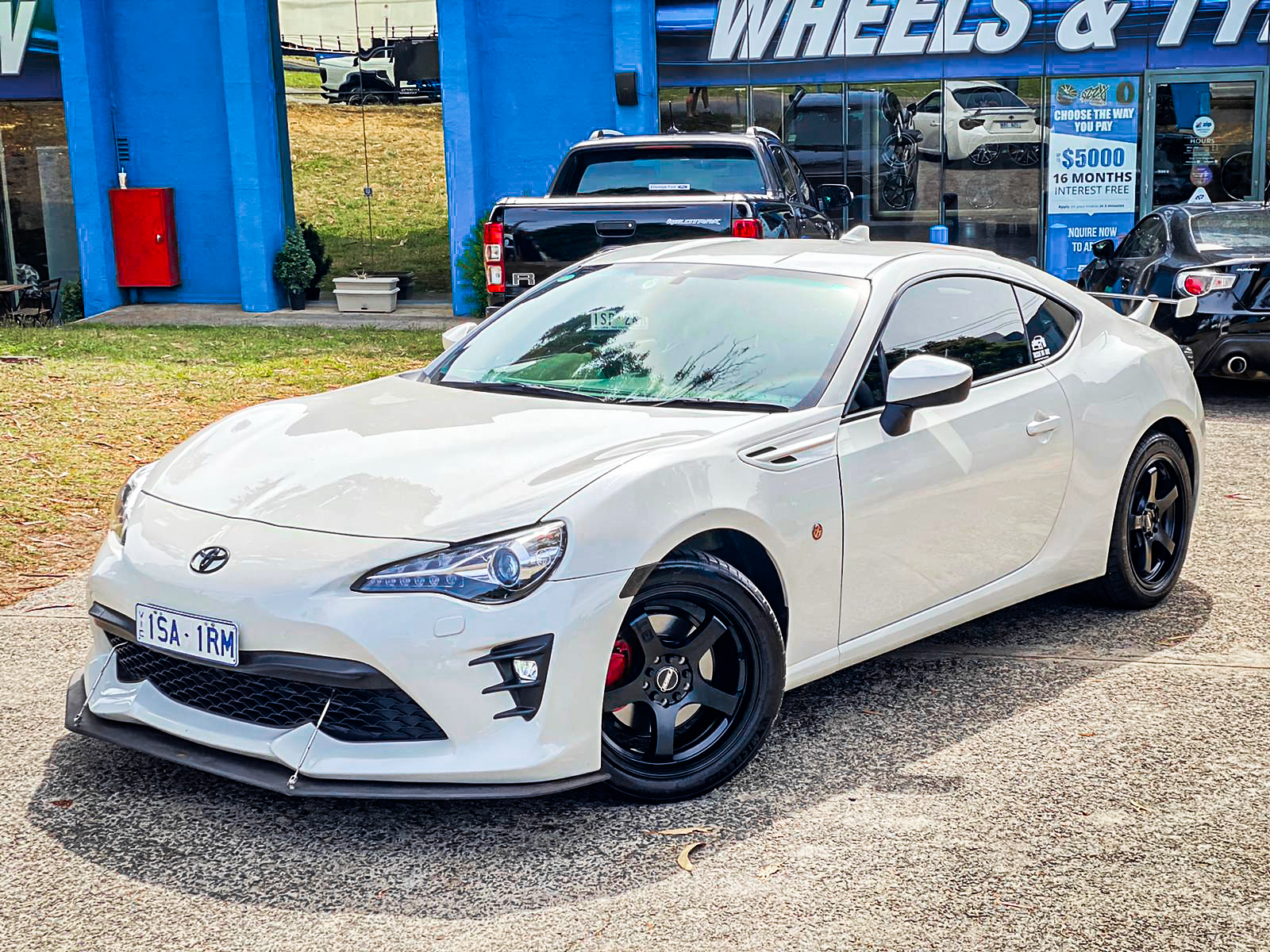 TOYOTA 86 HUSSLA GT FULL MATTE BLACK #5418