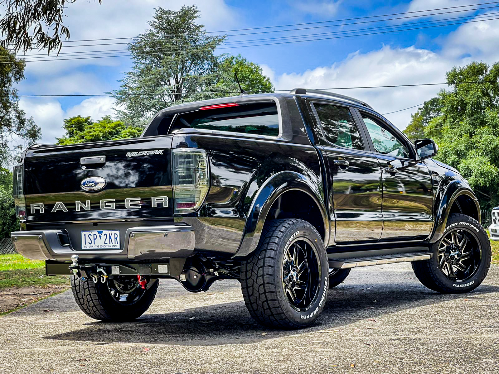 Razr Ranger Ford ranger hussla razr gloss black milled accents #5453