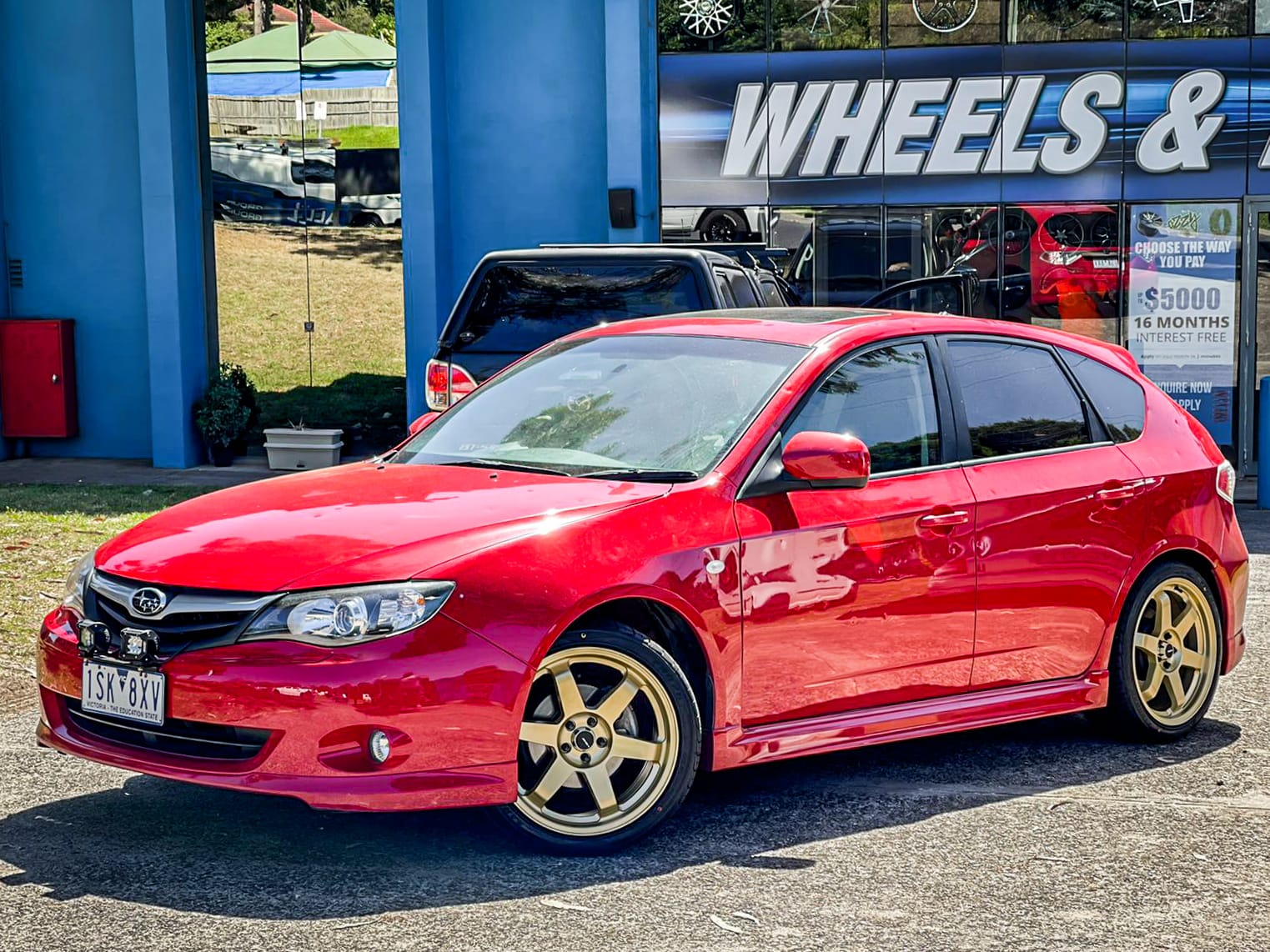 Subaru impreza avid av-06 gloss gold #5513