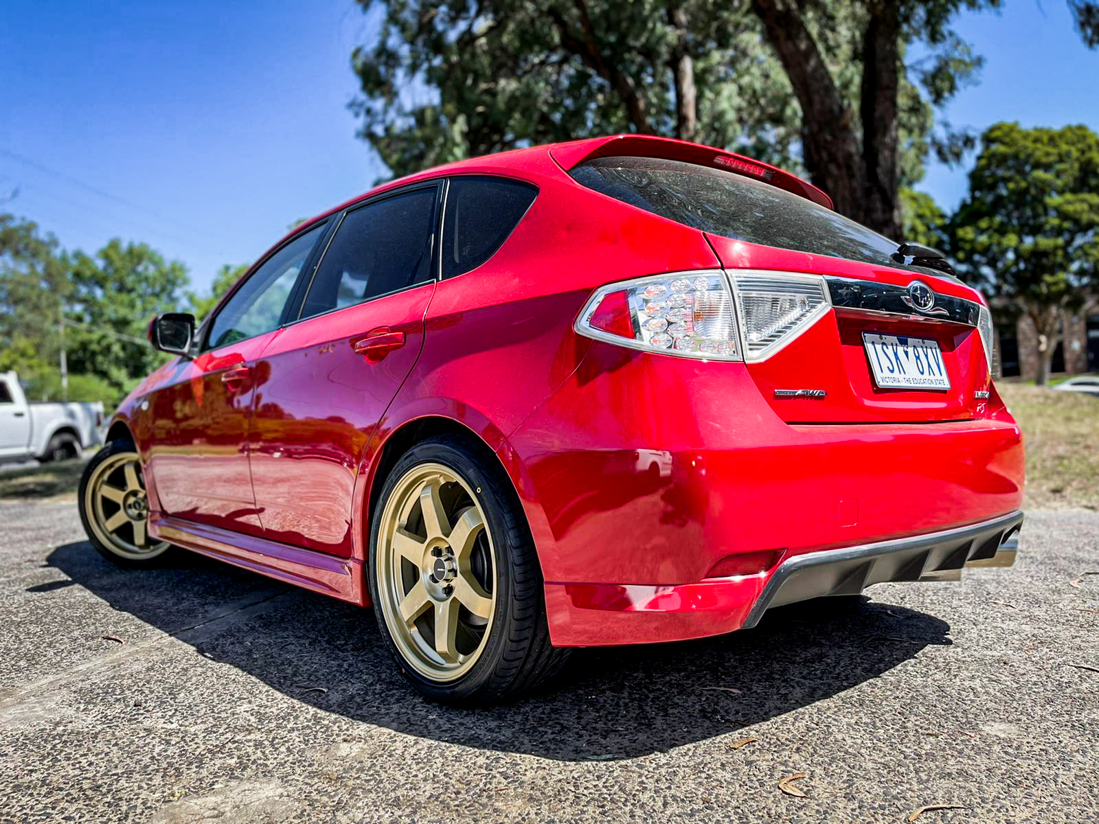 Subaru impreza avid av-06 gloss gold #5513